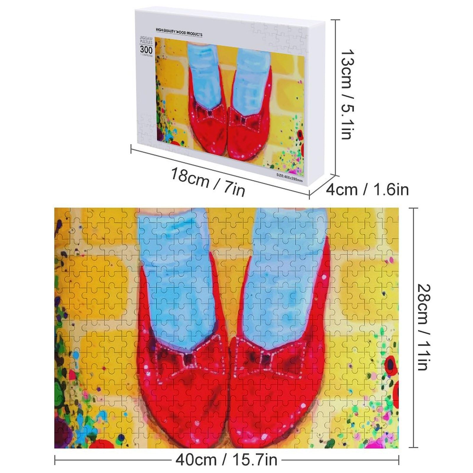 Amazon.co.jp: ジグソーパズル オズの魔法使い 赤い靴 The Wizard of