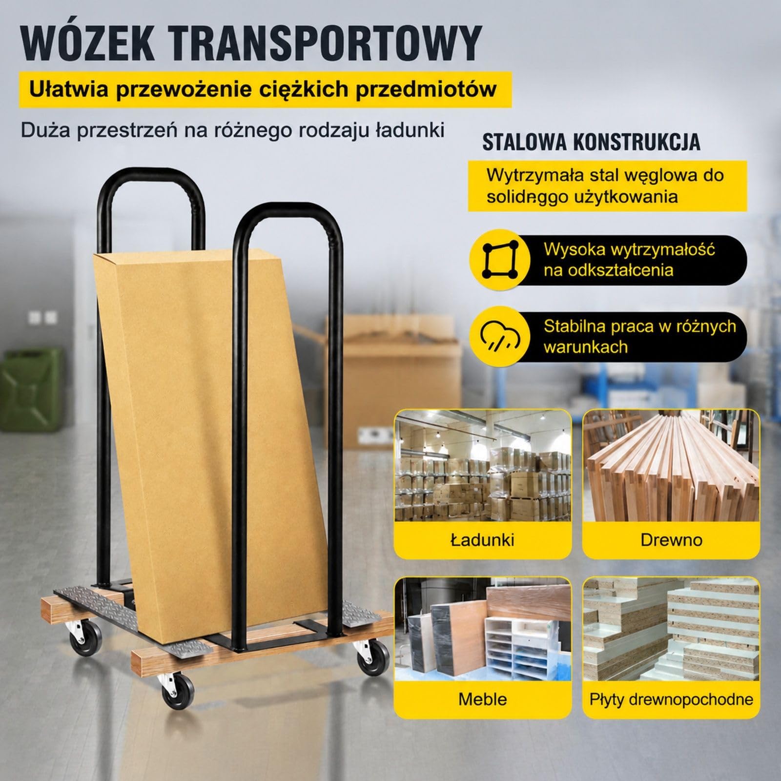 Pręt konwertera do wózka, adapter holowniczy do transportu materaca i przeprowadzek