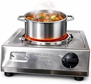 DRUMSTONE ( 2026 Brings 5 Years Warranty ) 2000W Stainless Steel Electric Hot Plate | Heavy Duty Coil Stove | Portable Sin... Price In India