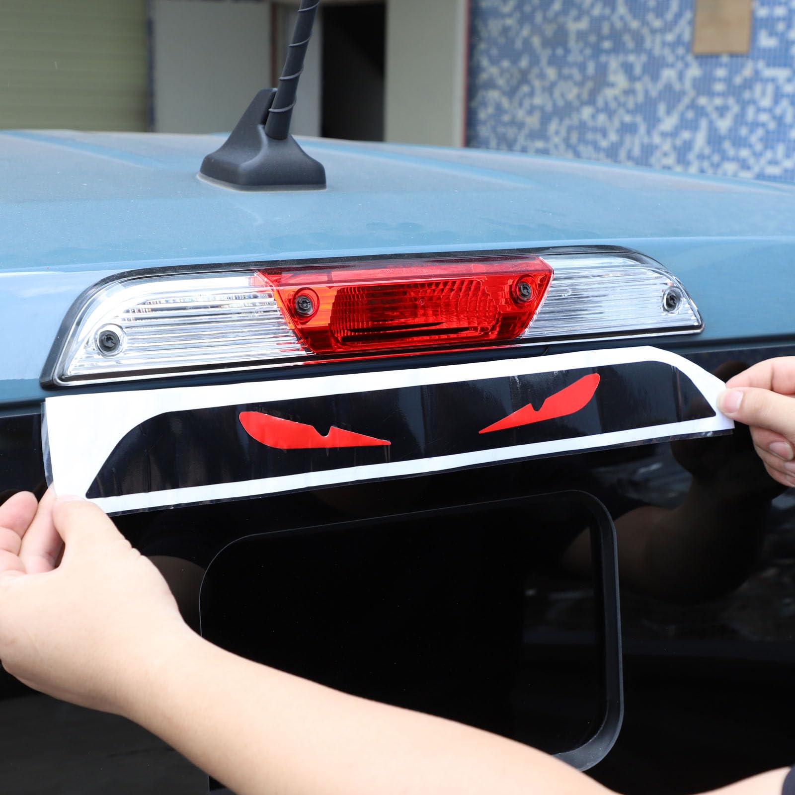 Car High Mounted Third Brake Light Protector Film Compatible with Ford Maverick 2022+ Anti Scratch High Mounted Third Brake Light Rear Center LED 3rd