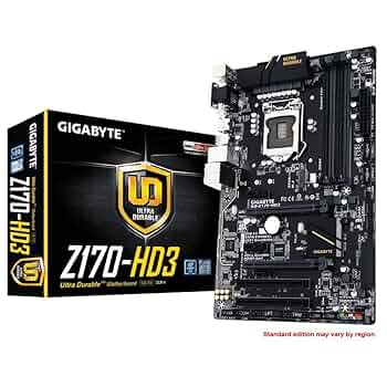 GA-Z170-HD3P/Core i7 6700/16G(DDR4)セット GA-Z170-HD3P (rev. 1.0) 概要 | マザーボード - GIGABYTE Japan