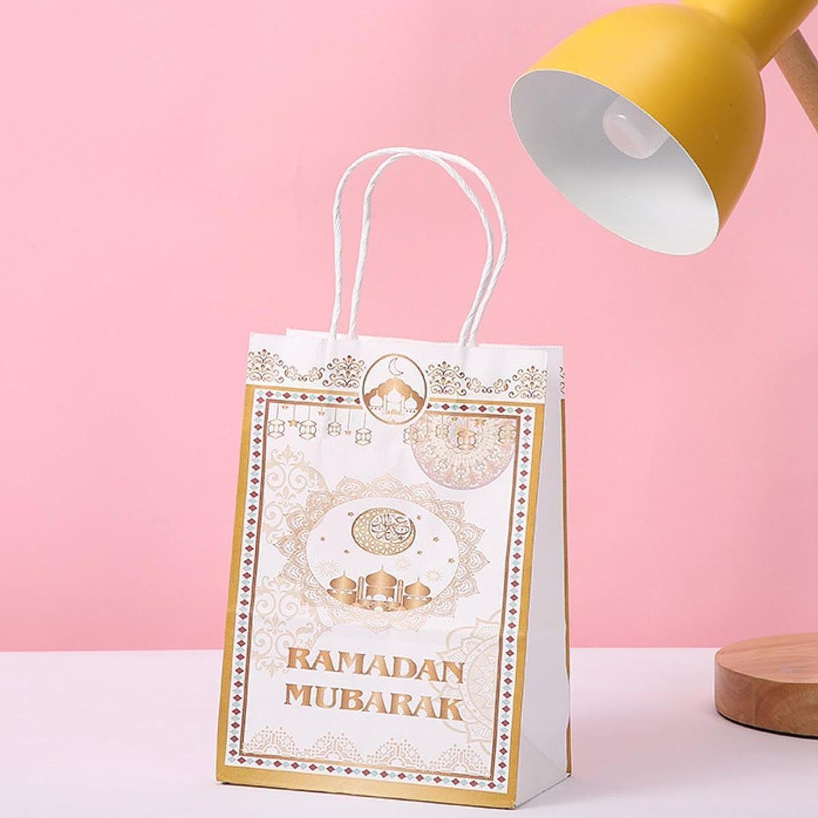 Enakshi® Eid Mubarak Gift Bag Reusable Eid Party Supplies Holiday Goodies Bags|Home & Garden | Greeting Cards & Party Supply | Gift Wrapping Supplies | Gift Bags