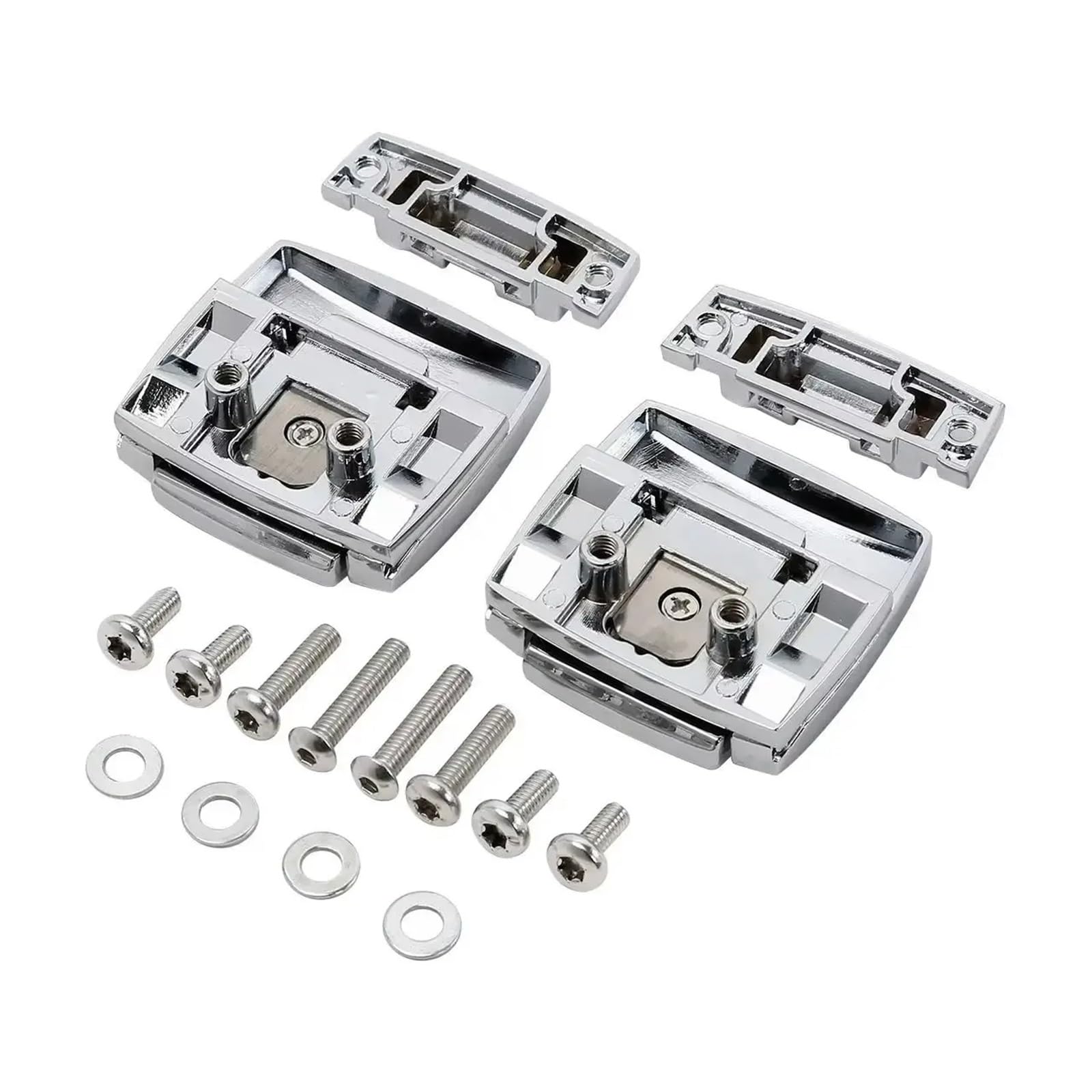 2X Serrature for Baule Moto, Cerniere e lucchetti for Touring Classic Electra Glide Ultra Razor FLHX FLTR 80-2013