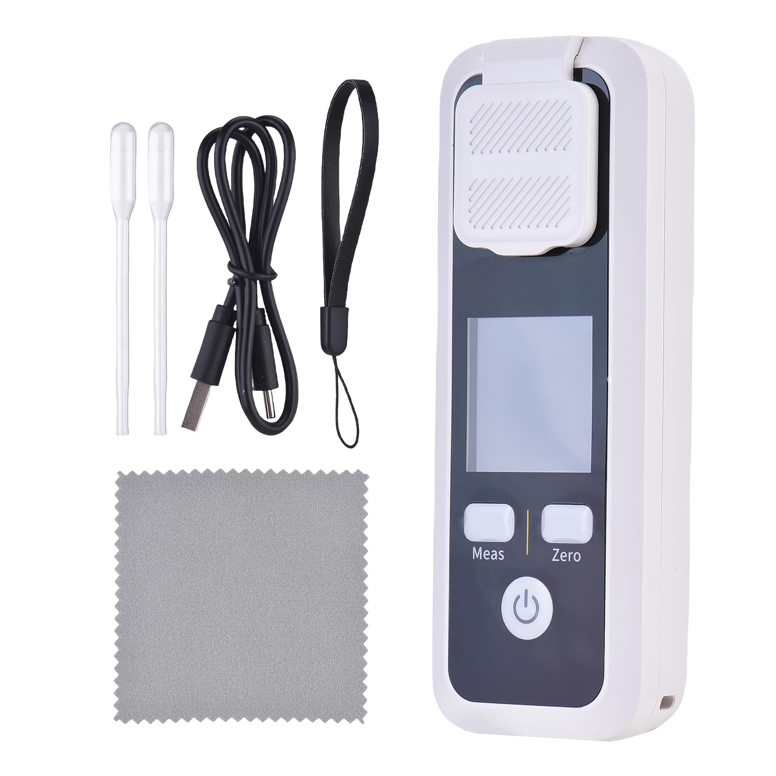 Generic Rifrattometro Digitale Portatile per Analisi degli Alimenti, Schermo a Colori da 1,54", Tester Ricaricabile per il Contenuto di Zucchero per Professionisti e Appassionati di Casa (JBM-10)