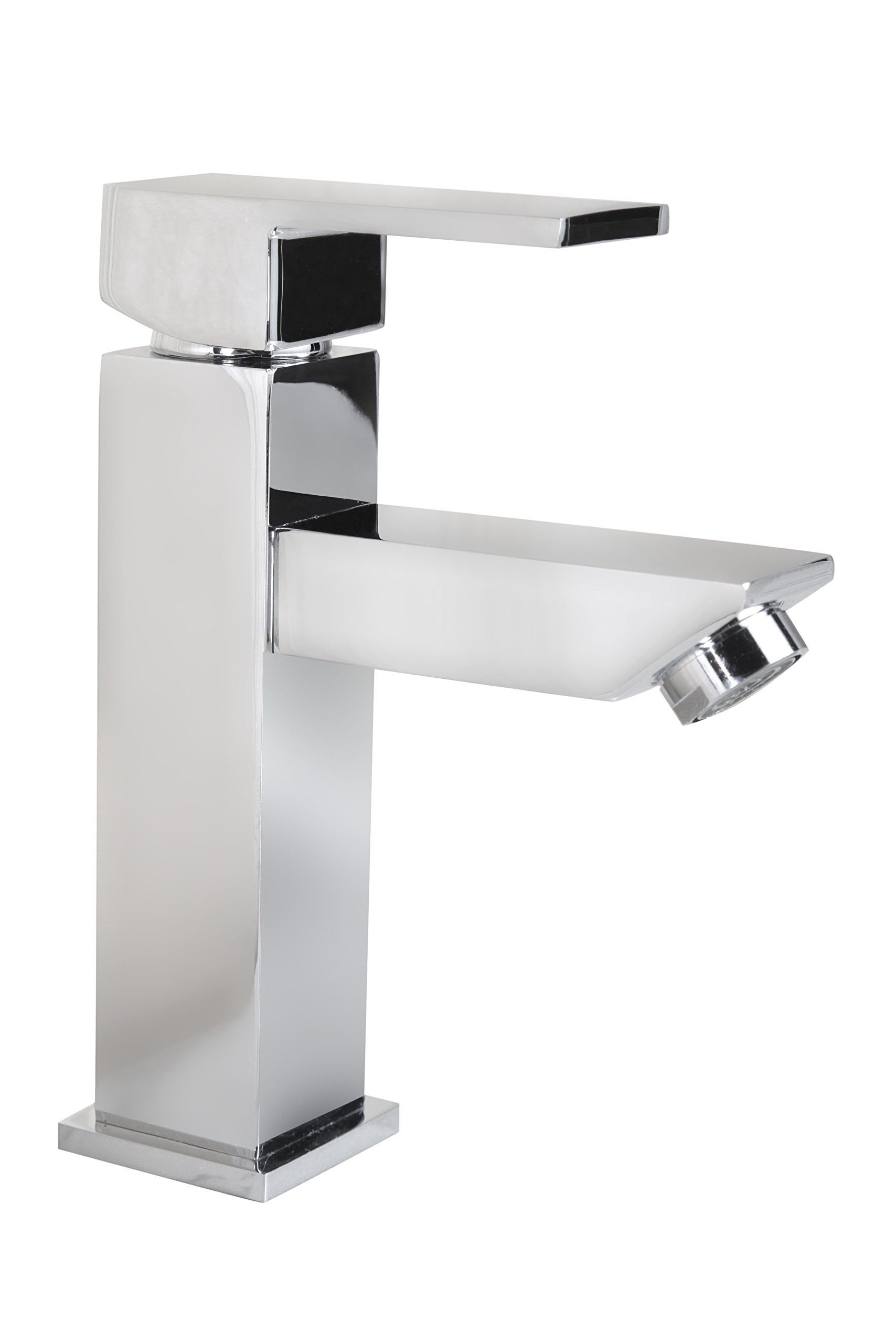 Single Handle Faucet for Bathroom Vanity - Made with Brass - Stain ...