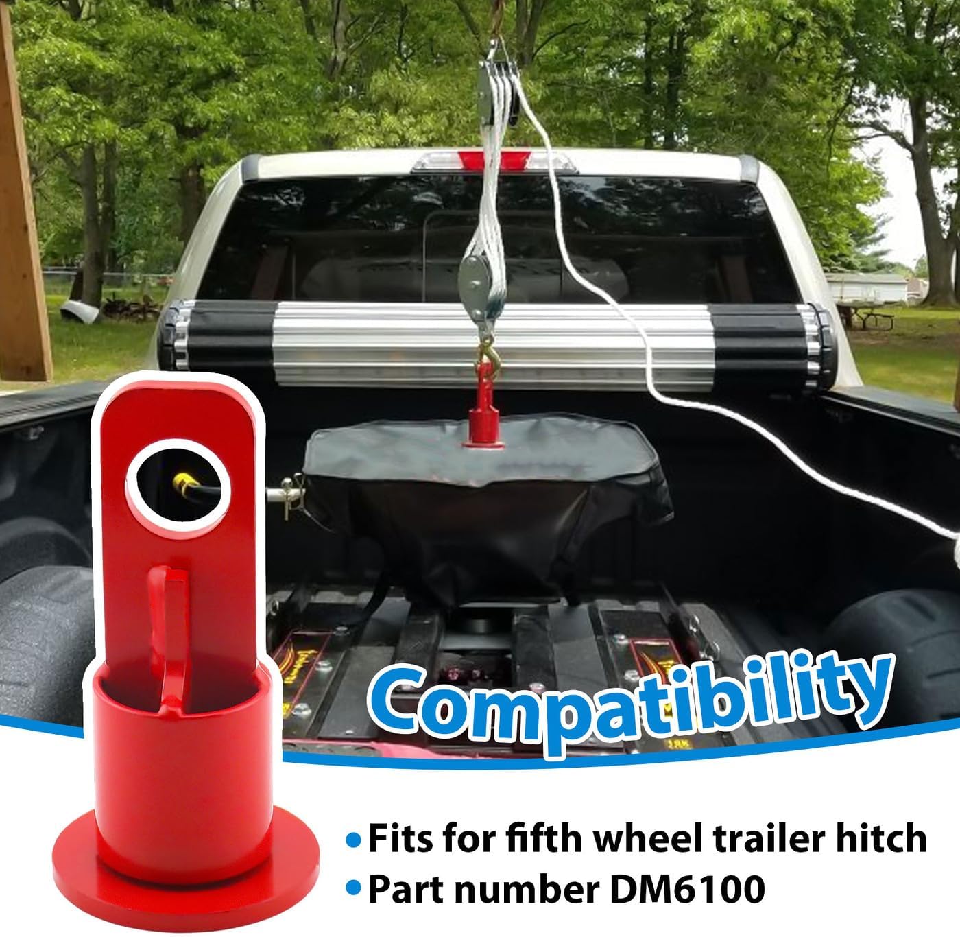 6100 5th Wheel Trailer Hitch Lifting Bracket