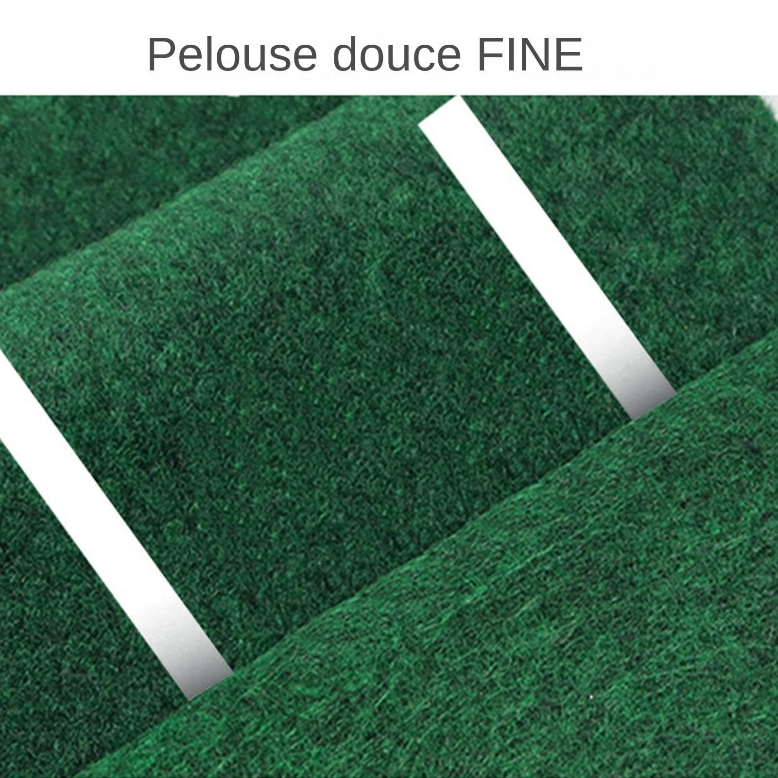 Tapis de putting de golf, vert de putting intérieur et extérieur | Green de golf intérieur Tech,Base en bois massif de velours, utilisation intérieure et extérieure, accessoires de golf luxueux pour h