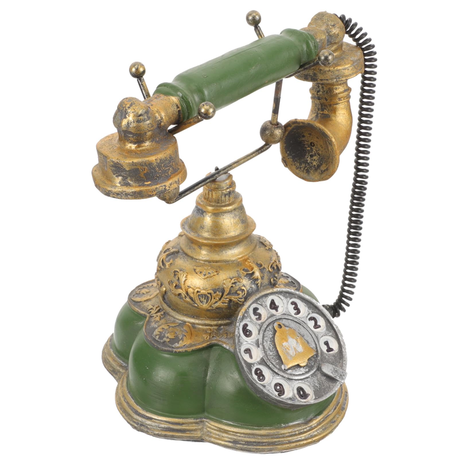 Téléphone à cadran vintage pour sublimer l'ambiance d'un salon au style ancien