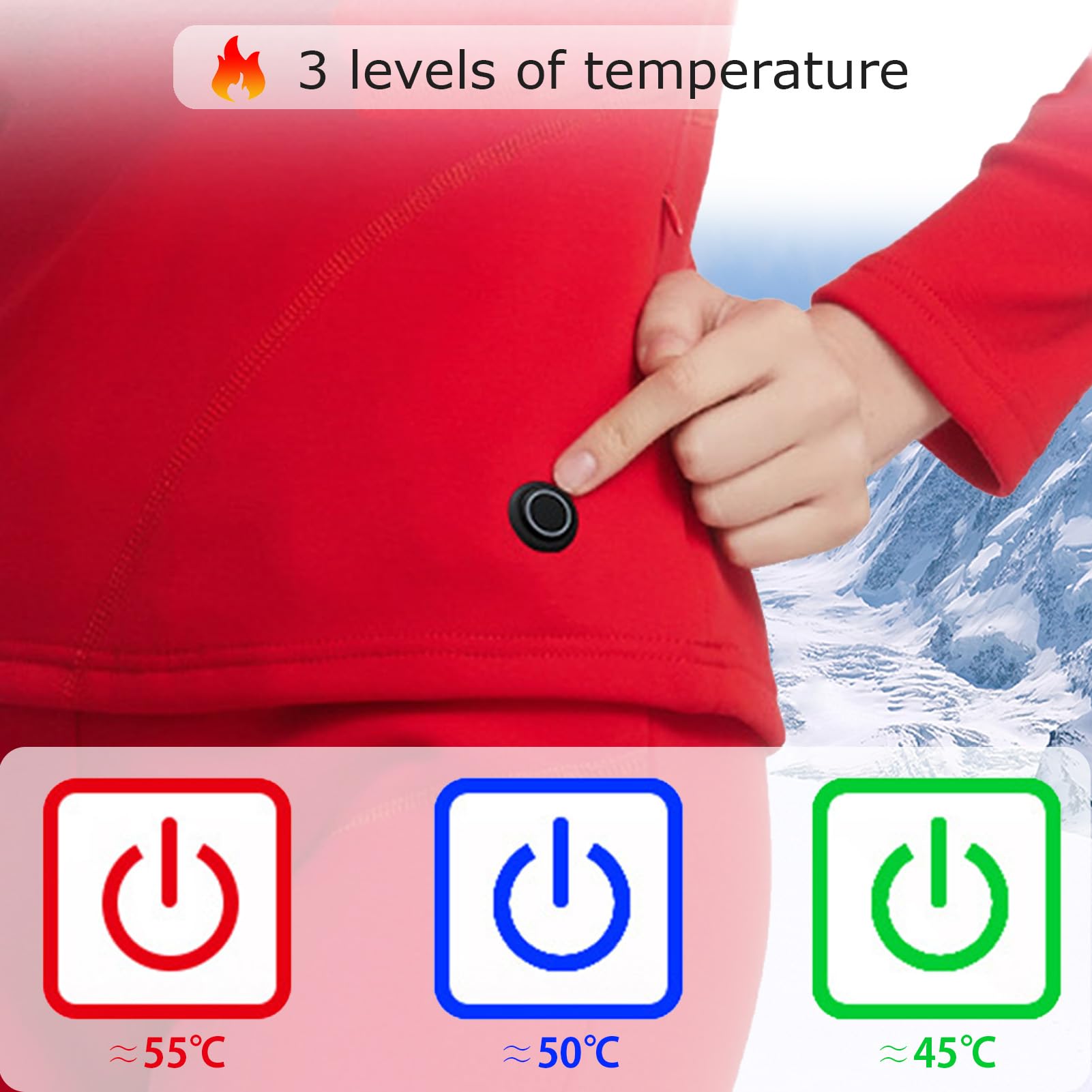 Conjunto De Ropa Interior Térmica Calefactada De 8 Zonas, Camiseta Y Pantalones Calefactables Winters para Hombres Y Mujeres, Ciclismo Al Aire Libre, Camping