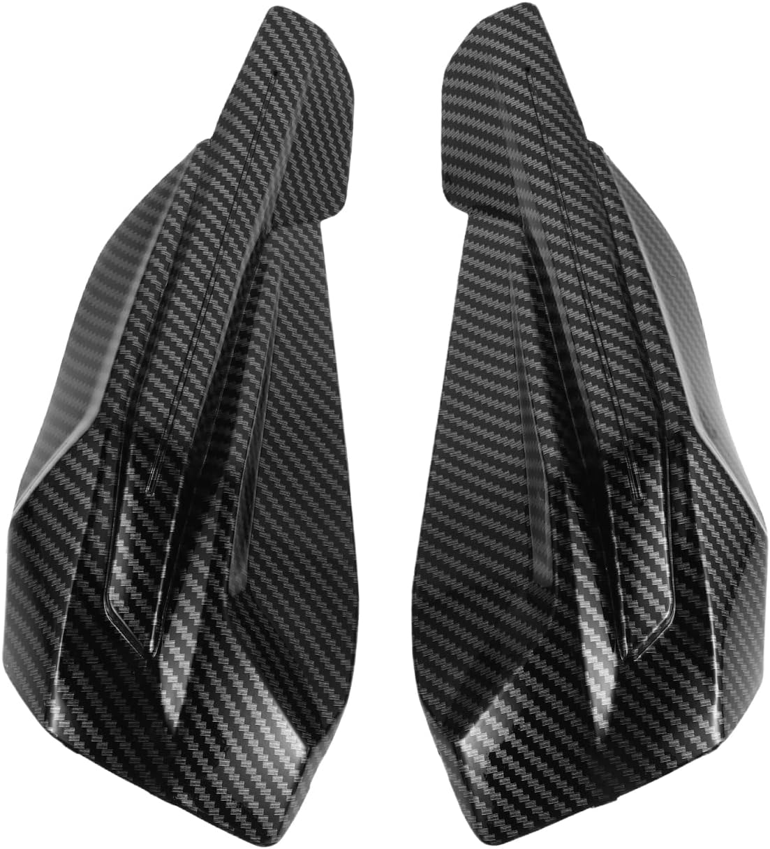 Gatuida 1pair Plastic Handguards for Dirt Bikes and Snowmobiles Windproof Handlebar Protection Robust Construction and Stylish Design for Off-road Riding