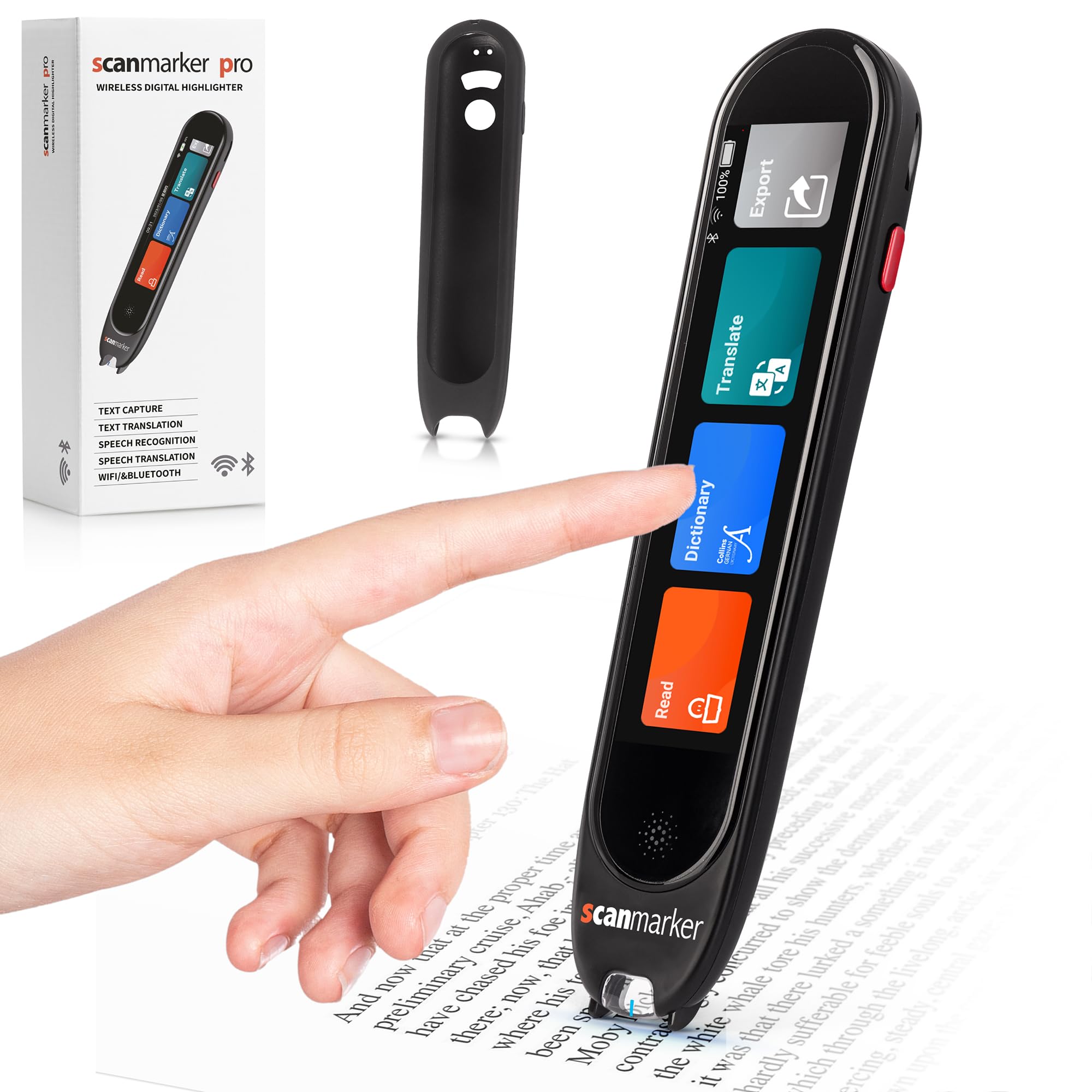 Scanmarker Pro Penna Traduttore Multilingue Scanner per Dislessia e Apprendimento