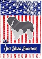 Vista 136 de Caroline's Treasures BB4243GF Bandera de jardín con texto en inglés «Merry Christmas» con texto en inglés «Merry Christmas», bandera decorativa