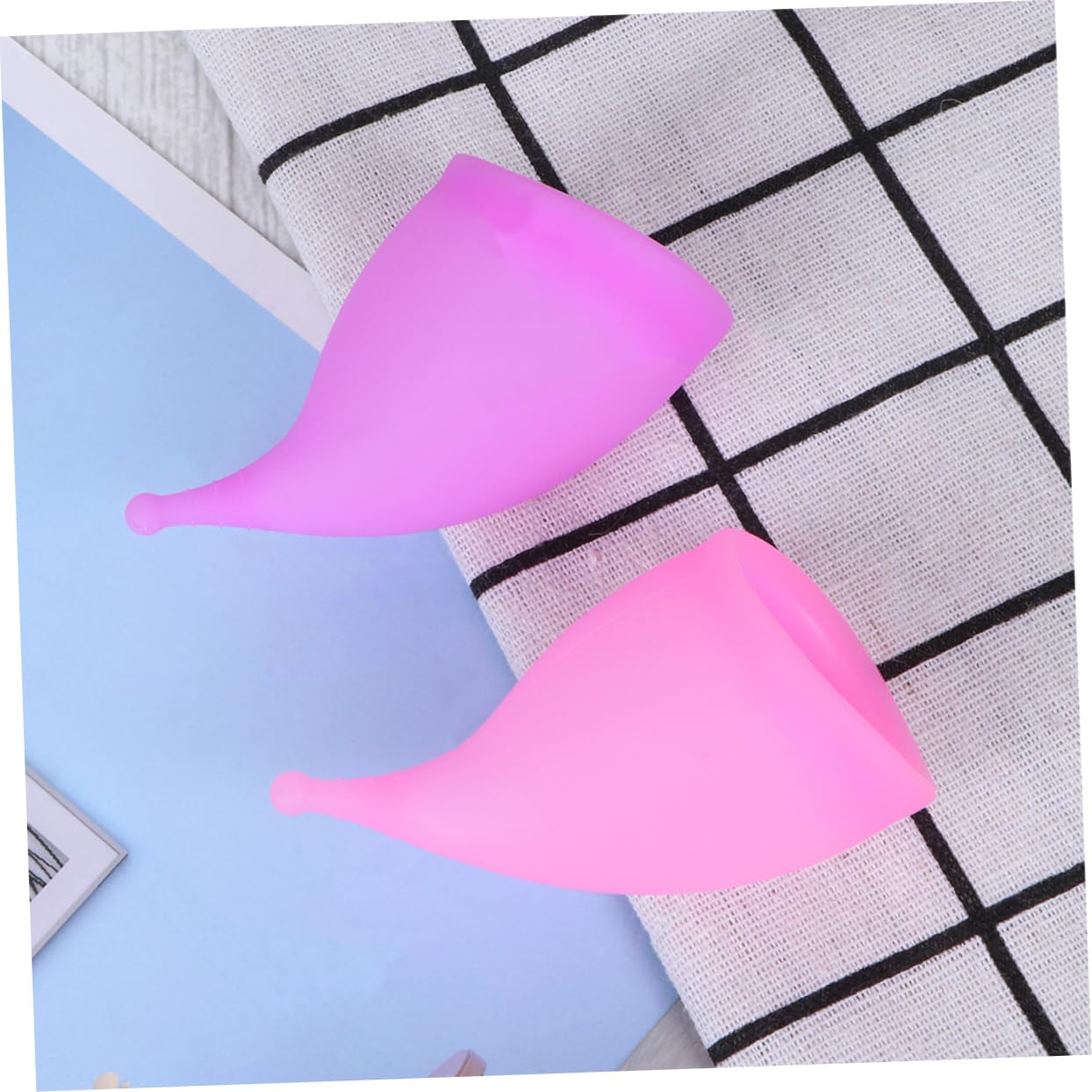 Didiseaon 3 Set Di Coppette in Silicone Riutilizzabili Femminili Sicure Delicate Sulla Pelle Per Il Ciclo Mestruale 6 Pezzi*3
