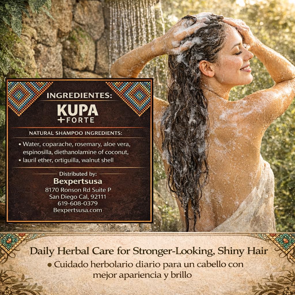 Forte szampon z rozmarynem i aloesem, huichol, maksymalne stężenie, szampon z rozmarynem i szamponem Huichol, 35 ml, 1 sztuka