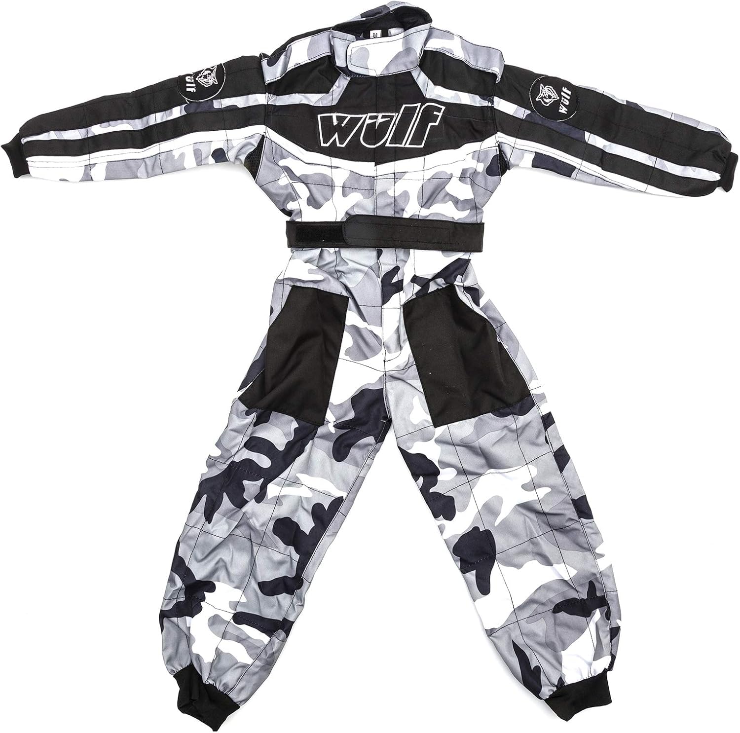 WULFSPORT JUNIOR CAMO KIDS KART SUIT New Motocross Quad MX Go-Karting ATV Enduro Sports Racing Overall Jump Suit