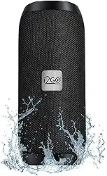I2GO, Caixa De Som Bluetooth Essential Sound Go, 10W RMS, Resistente à Água, Preto
