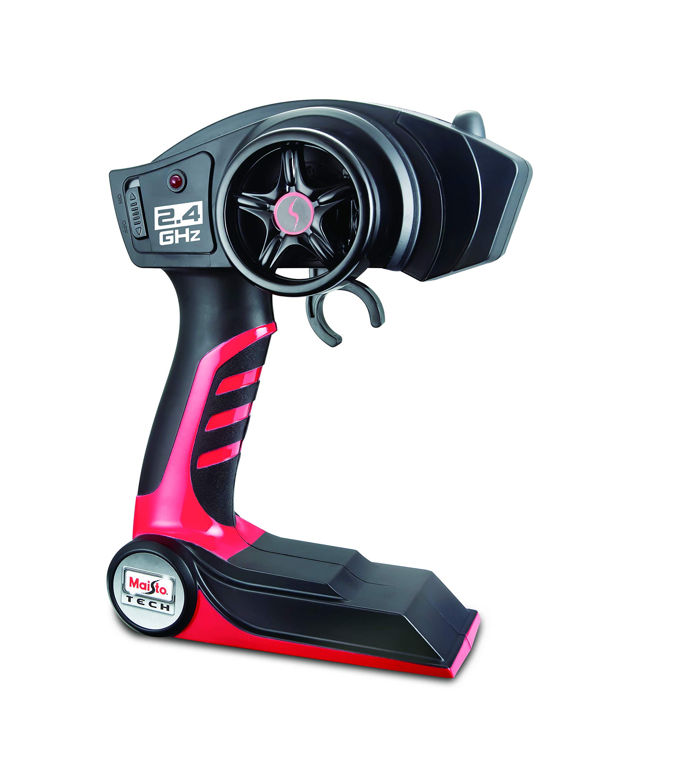 Maisto Tech R/C Rock Zilla 2: Ferngesteuertes Auto in Monstertruck-Ausführung, 2,4 GHz mit Pro Style-Fernsteuerung, USB-Akku, mit Allradantrieb, 41 cm, orange (581340)
