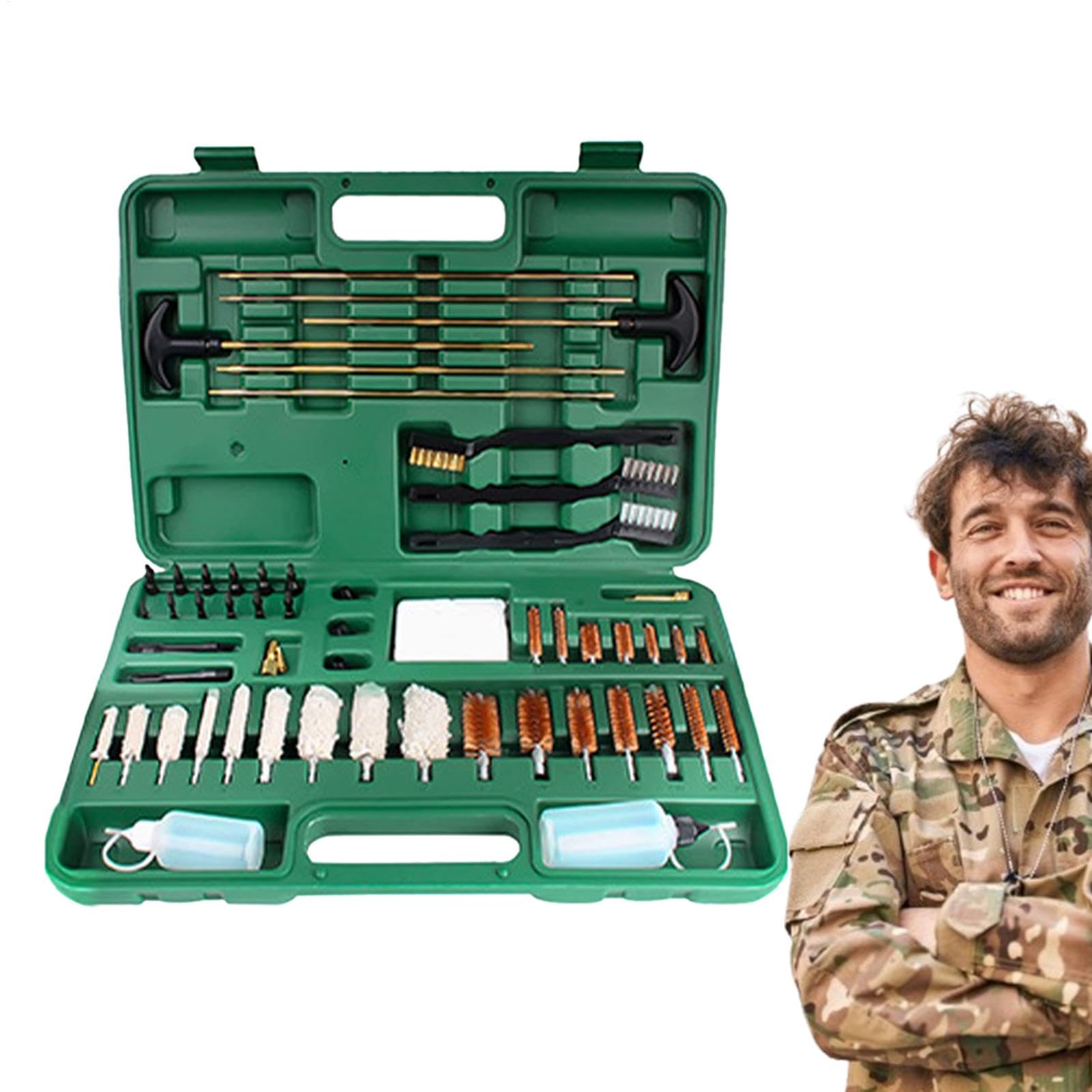 Kit De Mantenimiento De Herramientas - Kit De Mantenimiento De Herramientas Reutilizable, Kit De Herramientas De Limpieza | Juego De Cepillos Con Caja De Almacenamiento, Productos De Limpieza Para El