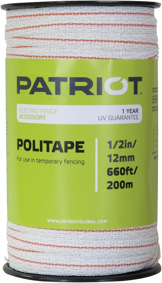 TRU TEST 821451 1/2 x 660 Politape, White Martial Arts Equipment