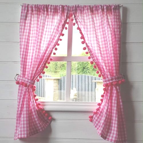 Pom Pom Curtains Amazon Co Uk