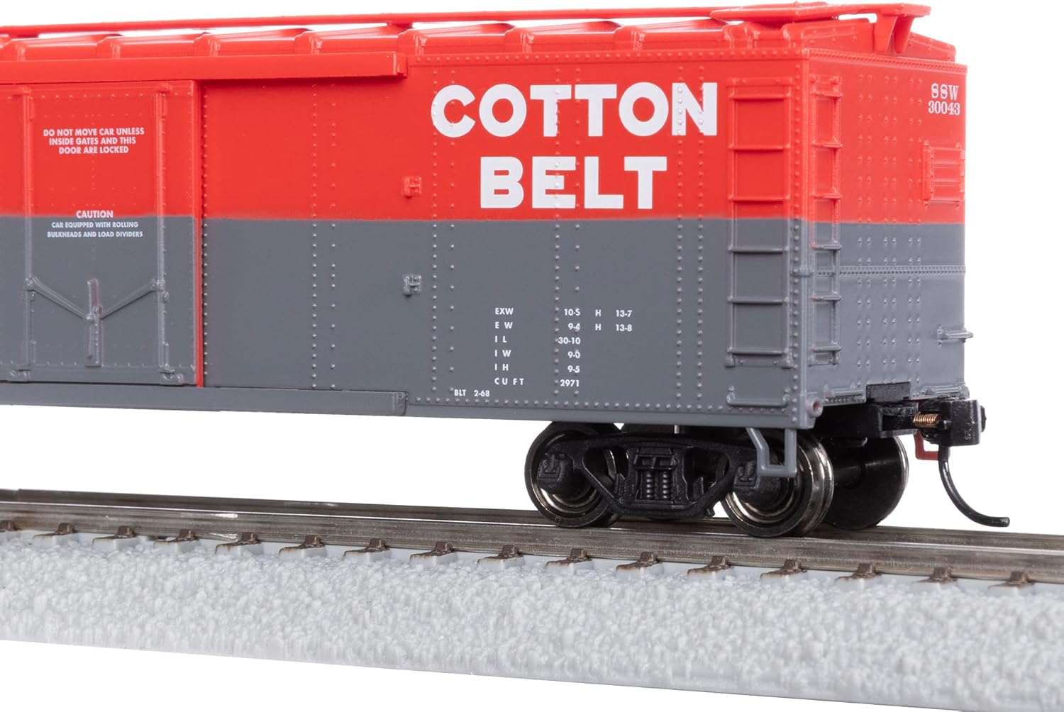 Lionel Cotton Belt # 30043 HO Gauge Model Train Boxcar