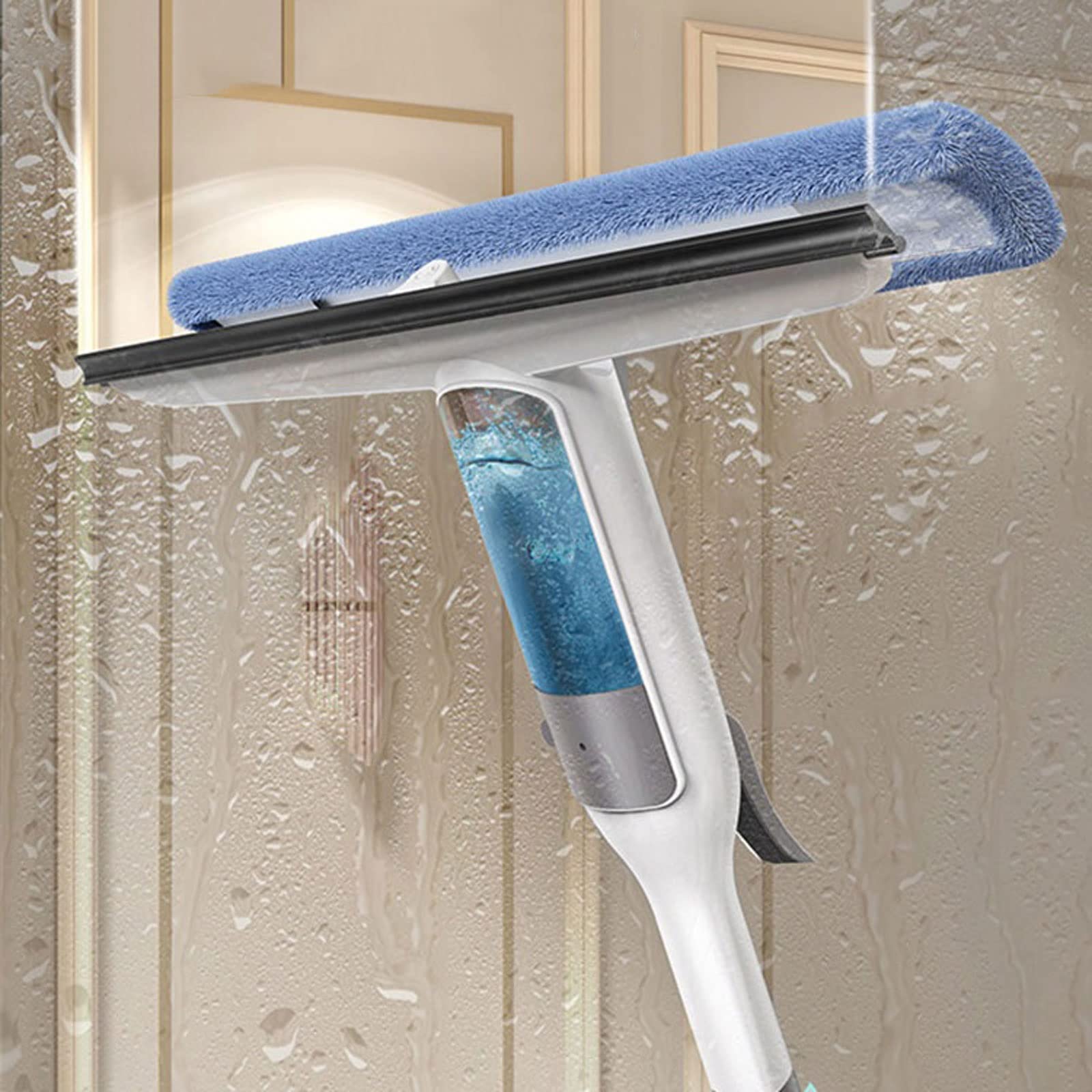 Rasquetas para Ducha, Escobillas de Ducha Borrador Doble Cara Raspador Silicona Limpiador Piso Vidrio for Ventana