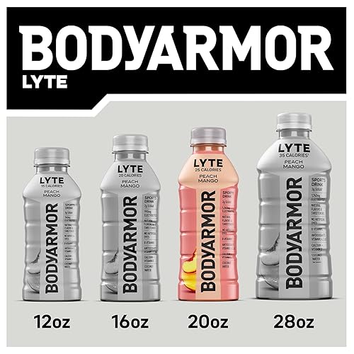 Miniatura 8 de BODYARMOR LYTE - Bebida deportiva baja en calorías, bayas de dragón, sabores naturales con vitaminas, electrolitos llenos de potasio, perfecta para