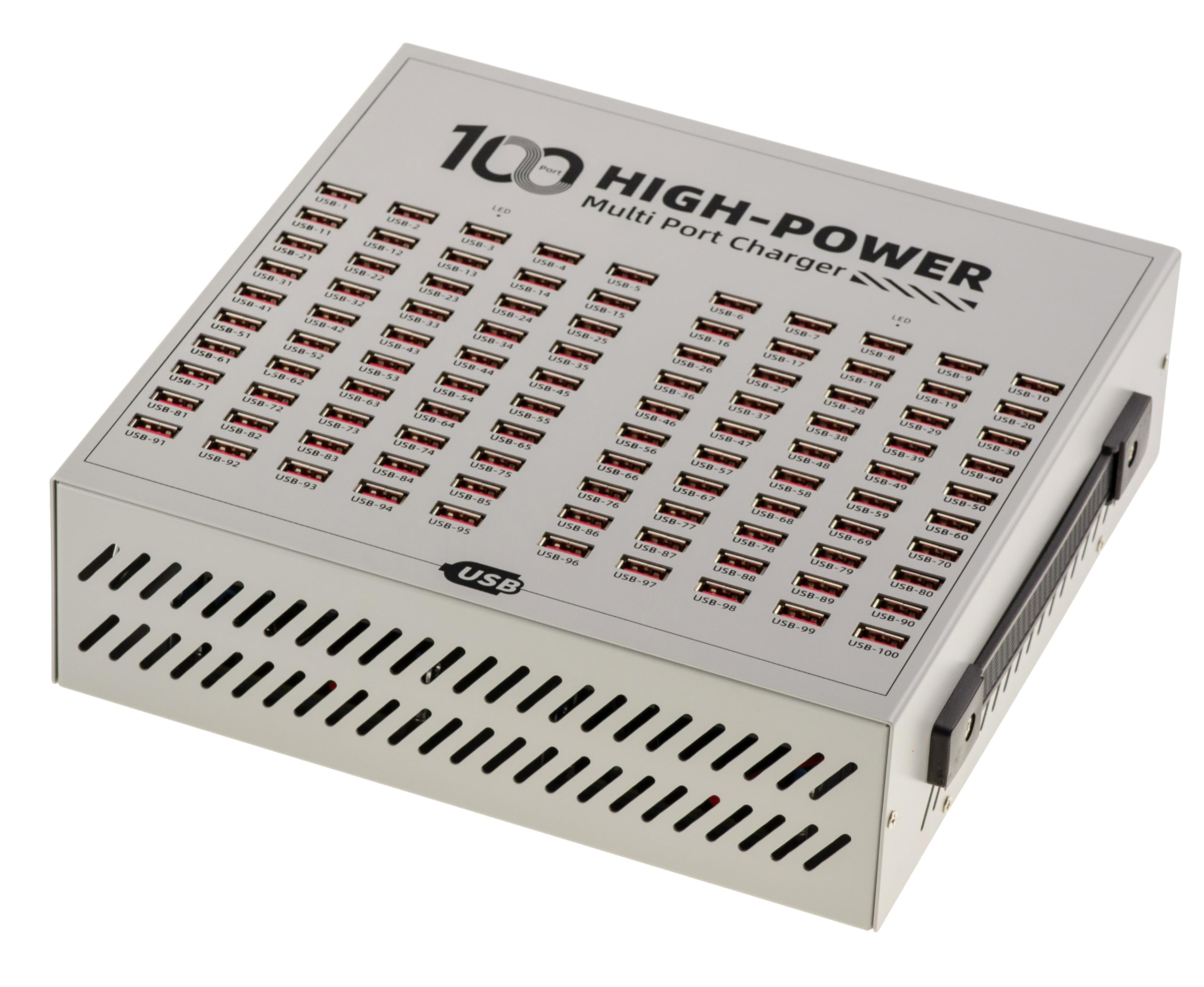 KALEA-INFORMATIQUE Przemysłowa stacja ładująca USB 100 portów 600W