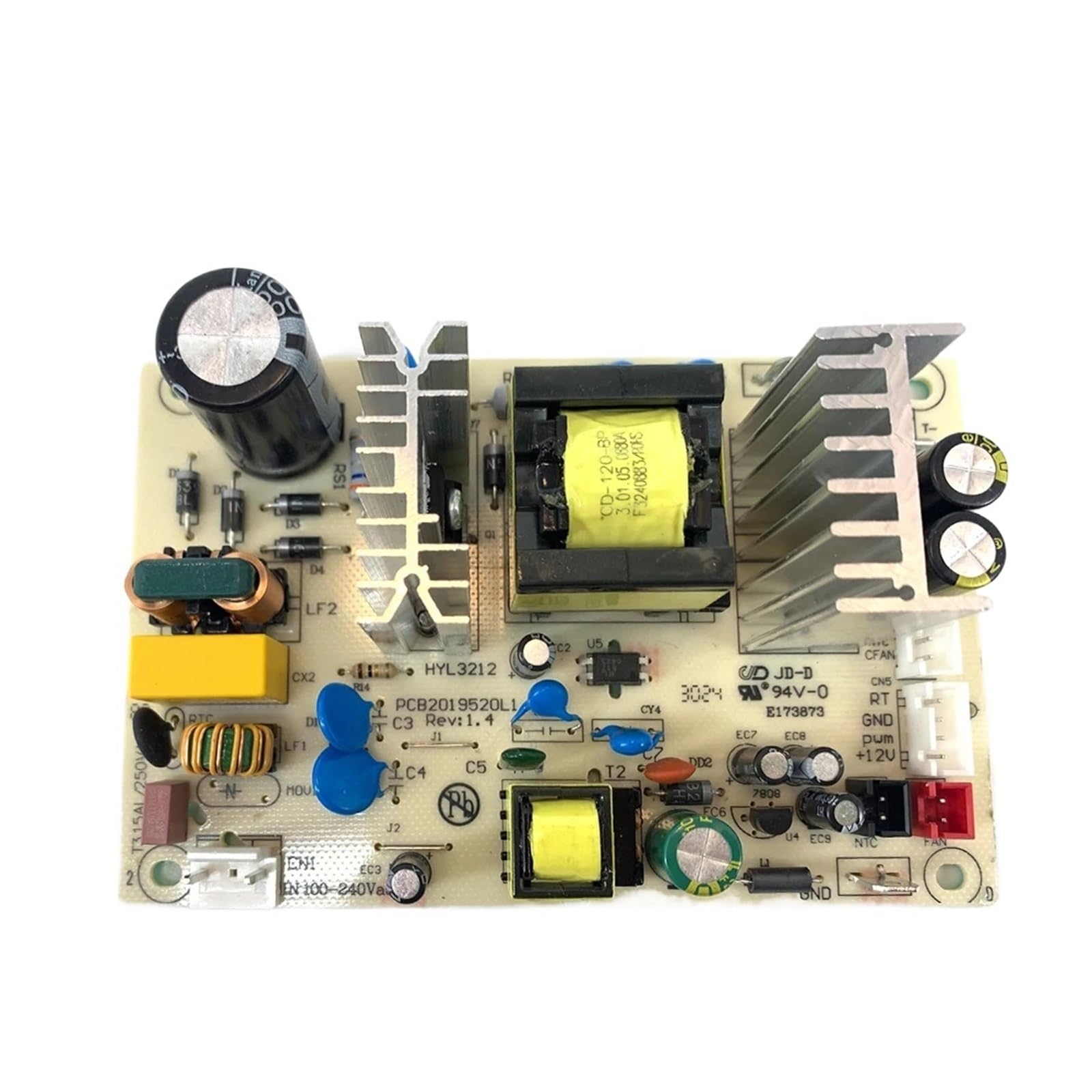 Placa De Control For Enfriador De Vino, Entrada De, HYL3212 CD-120-BP