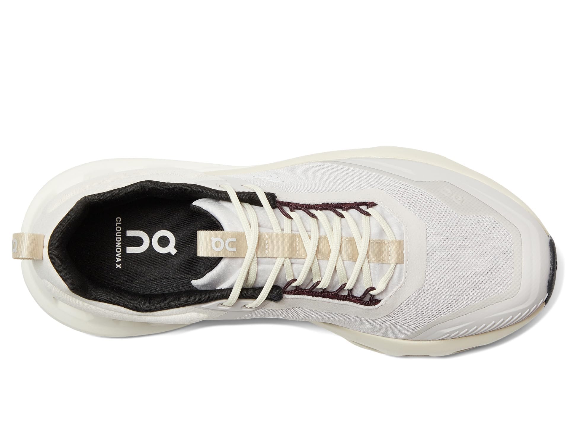 On Women's Cloudnova X 1 Sneakers, Silver | Mulberry, 9.5 Medium US