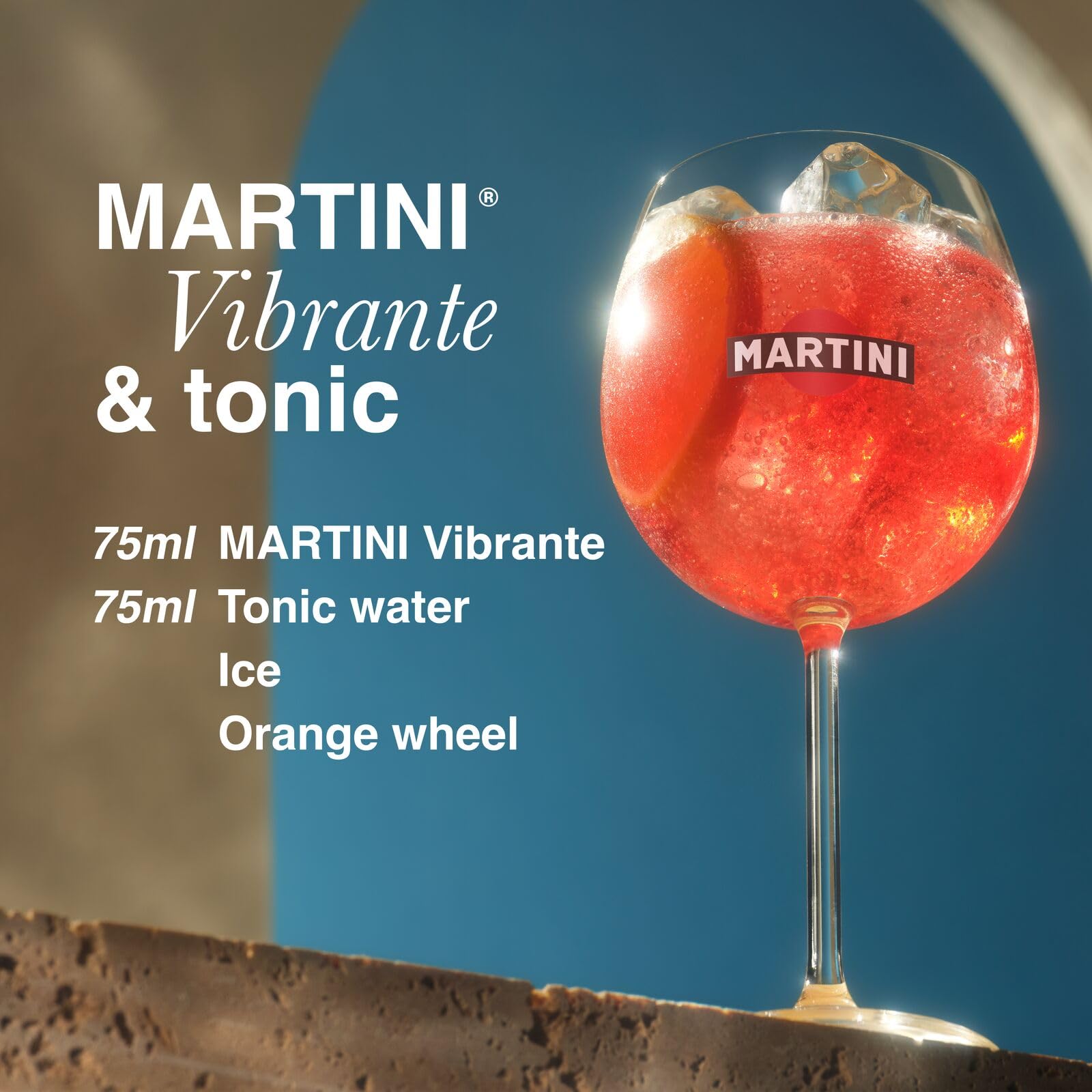 MARTINI Vibrante Non Alcoholic Aperitivo 75cl 750ml Infused with Superior Botanicals Pack of 2 product thumbnail 7