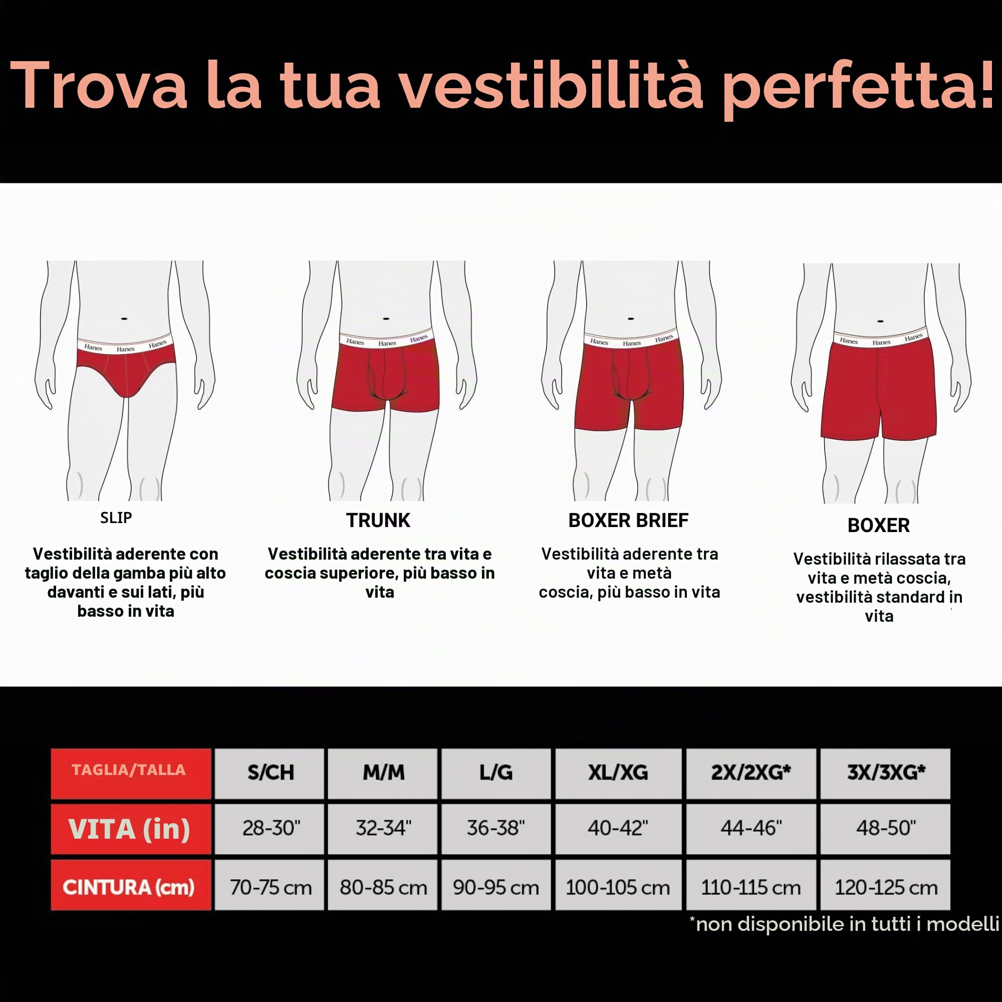 Hanes Hanes Originals Men’s Boxer Briefs & Trunks, Stretch Cotton Moisture-Wicking Underwear, Modern Fit Low Rise, Multipacks Boxer Corti Uomo (Pacco da 3)