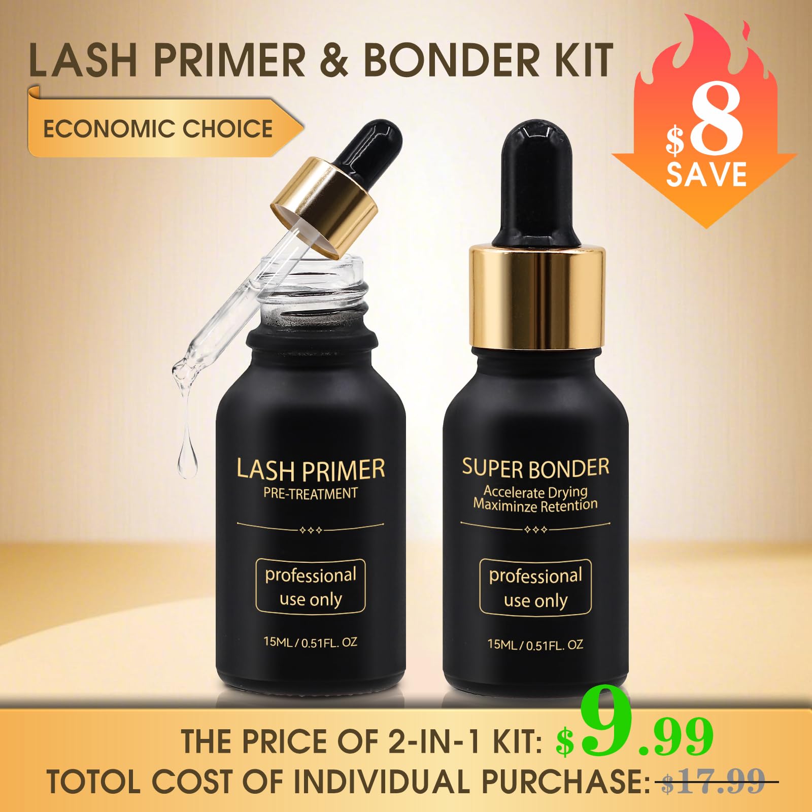 Lash Bonder & Primer Kit - Eyelash Extension Perfection -2