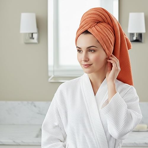 Miniatura 2 de Juego de 4 toallas de baño (27 x 54 pulgadas), toallas de secado rápido, ultra suaves, absorbentes y elegantes para mejorar tu rutina diaria. (juego