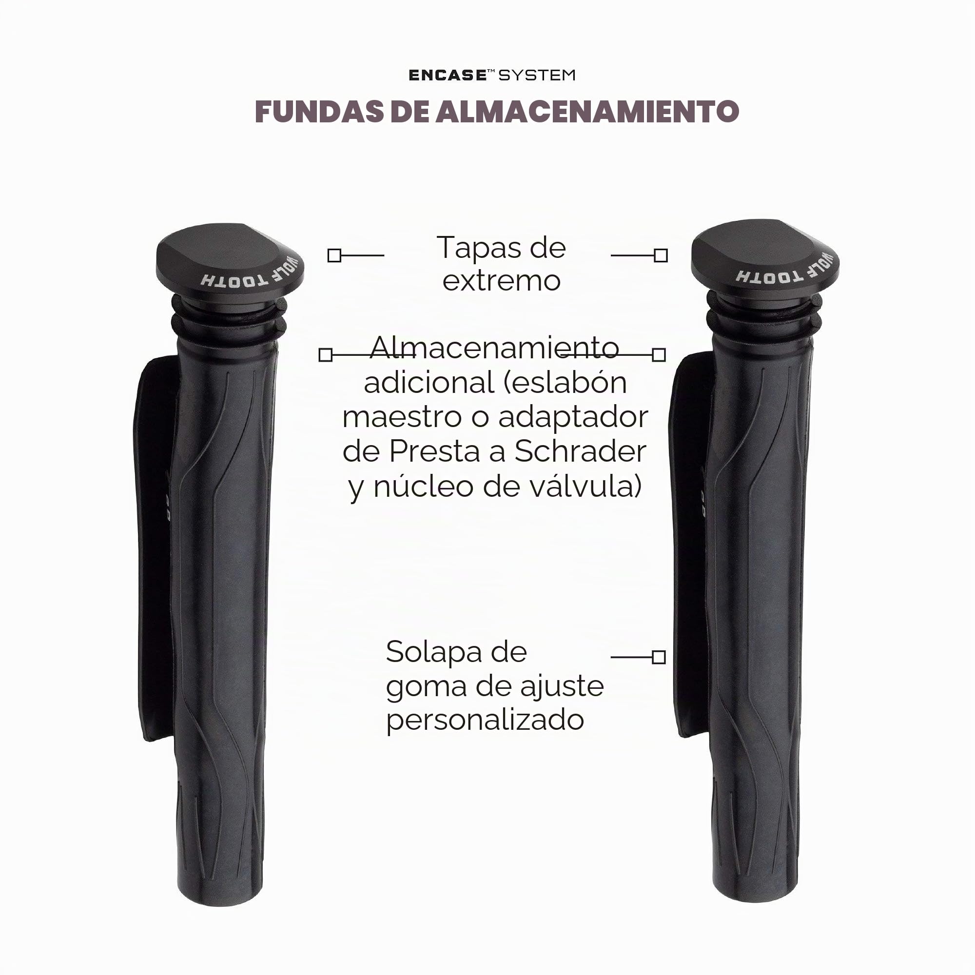 Encase Wolf Tooth Herramienta Bicicleta | herramientas multifunción para bicicleta