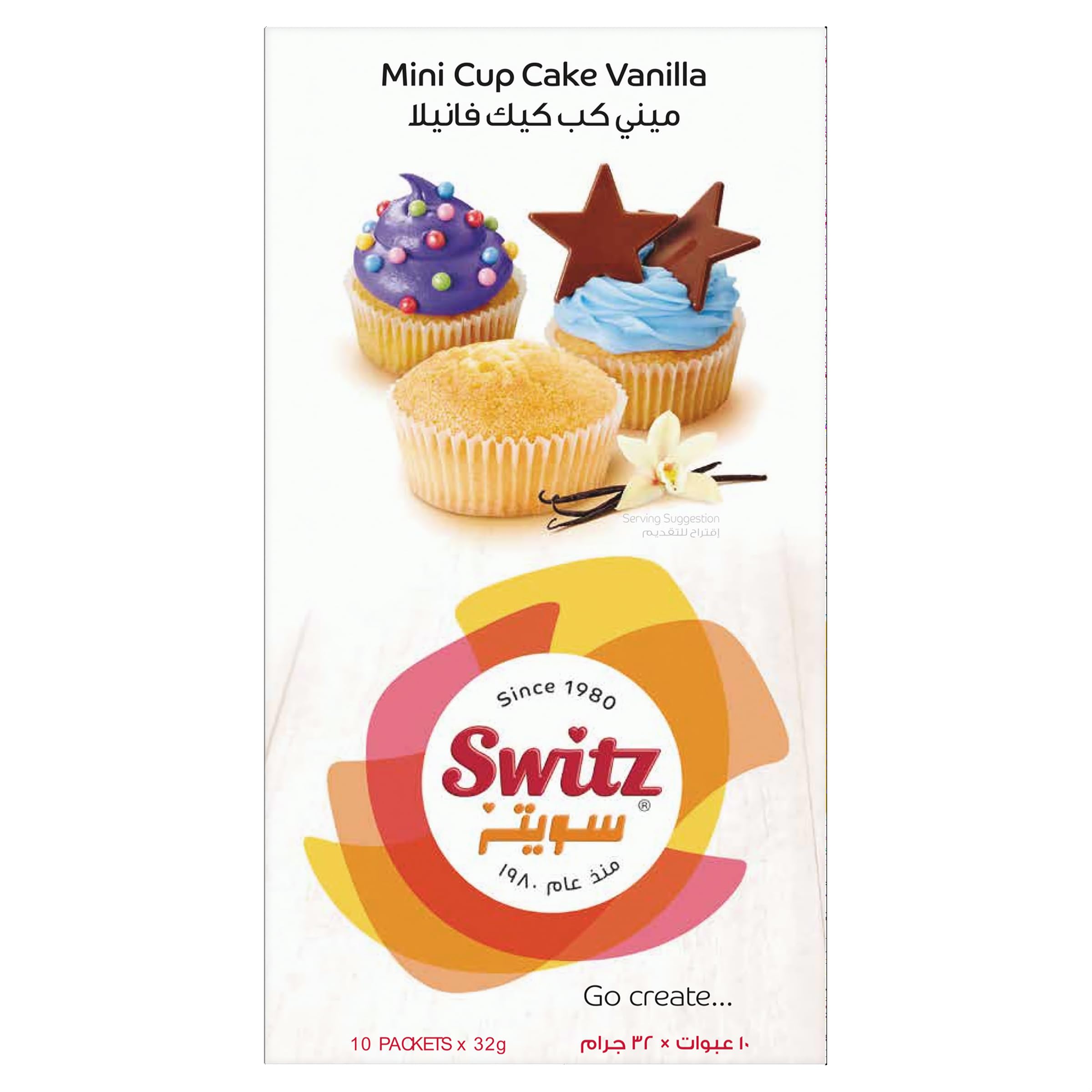 Mini Cup Cake, 10 x 32 g