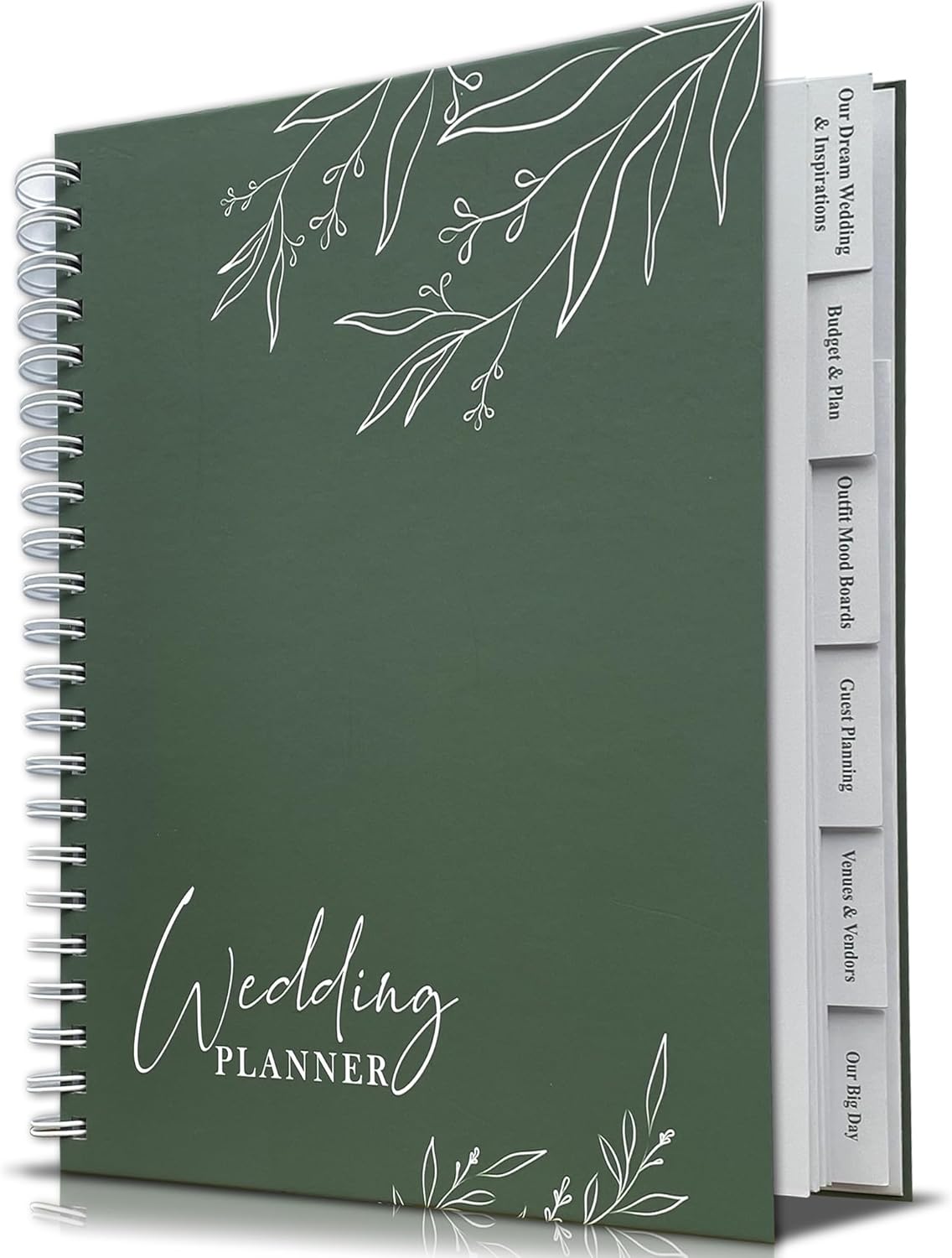 Wedding Planner Book and Organizer, Wedding Planner for Bride Gifts, Bridal Planning Binder, Engagement Gifts for Couples