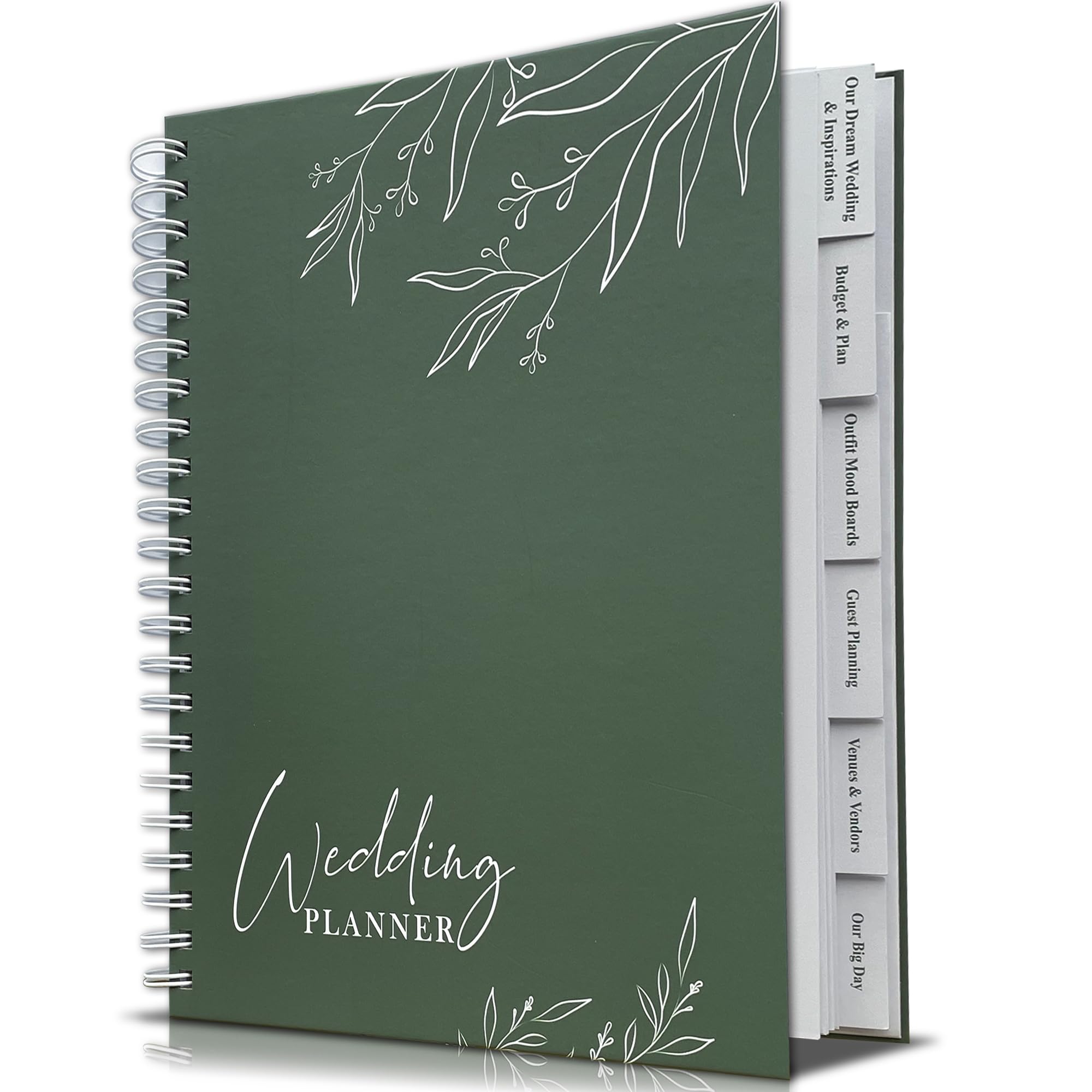Mr&MrsGifts Libro di pianificazione di nozze e organizzatore Wedding Planner Book