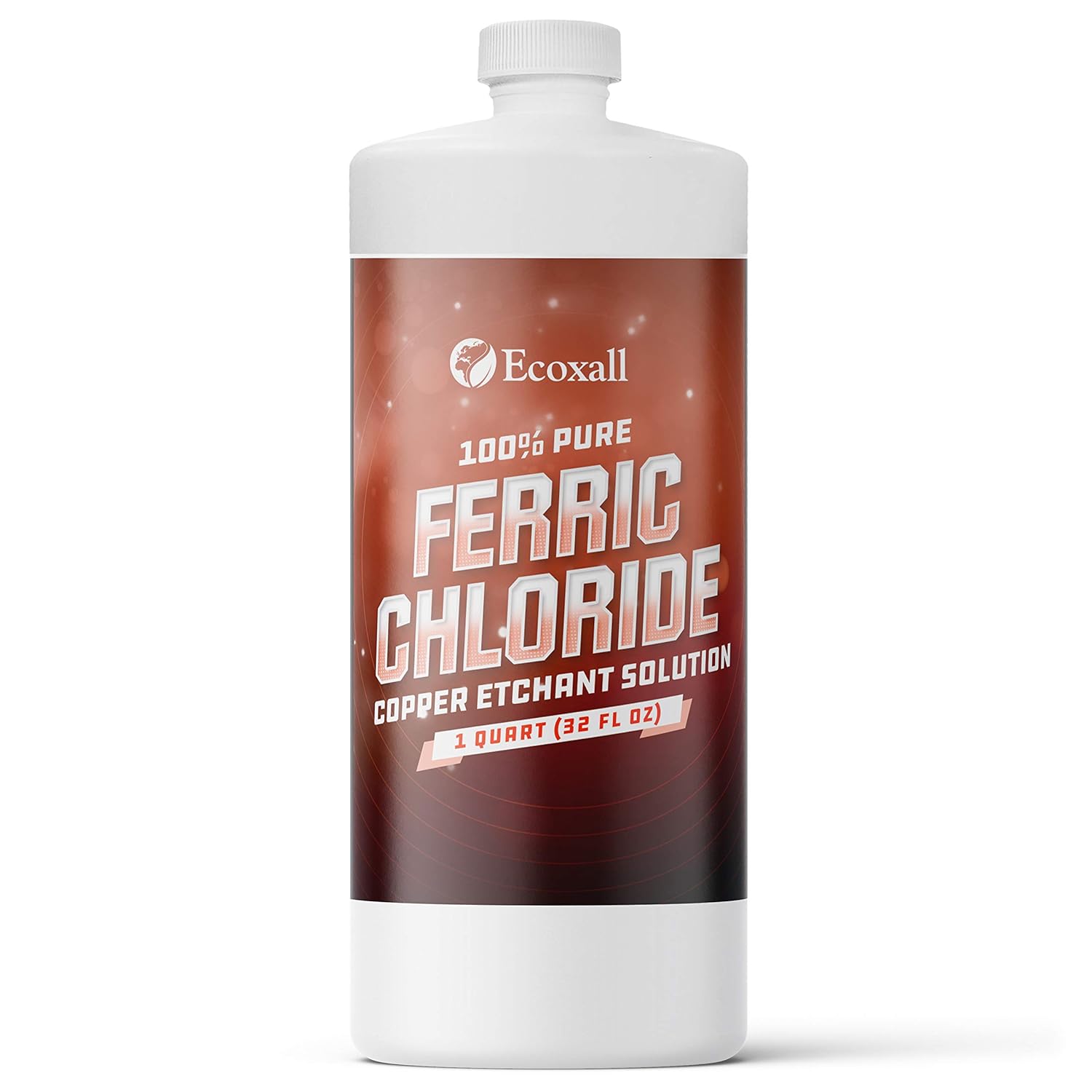 Ferric Chloride 1 Quart 1000 ML Copper Etchant Solution