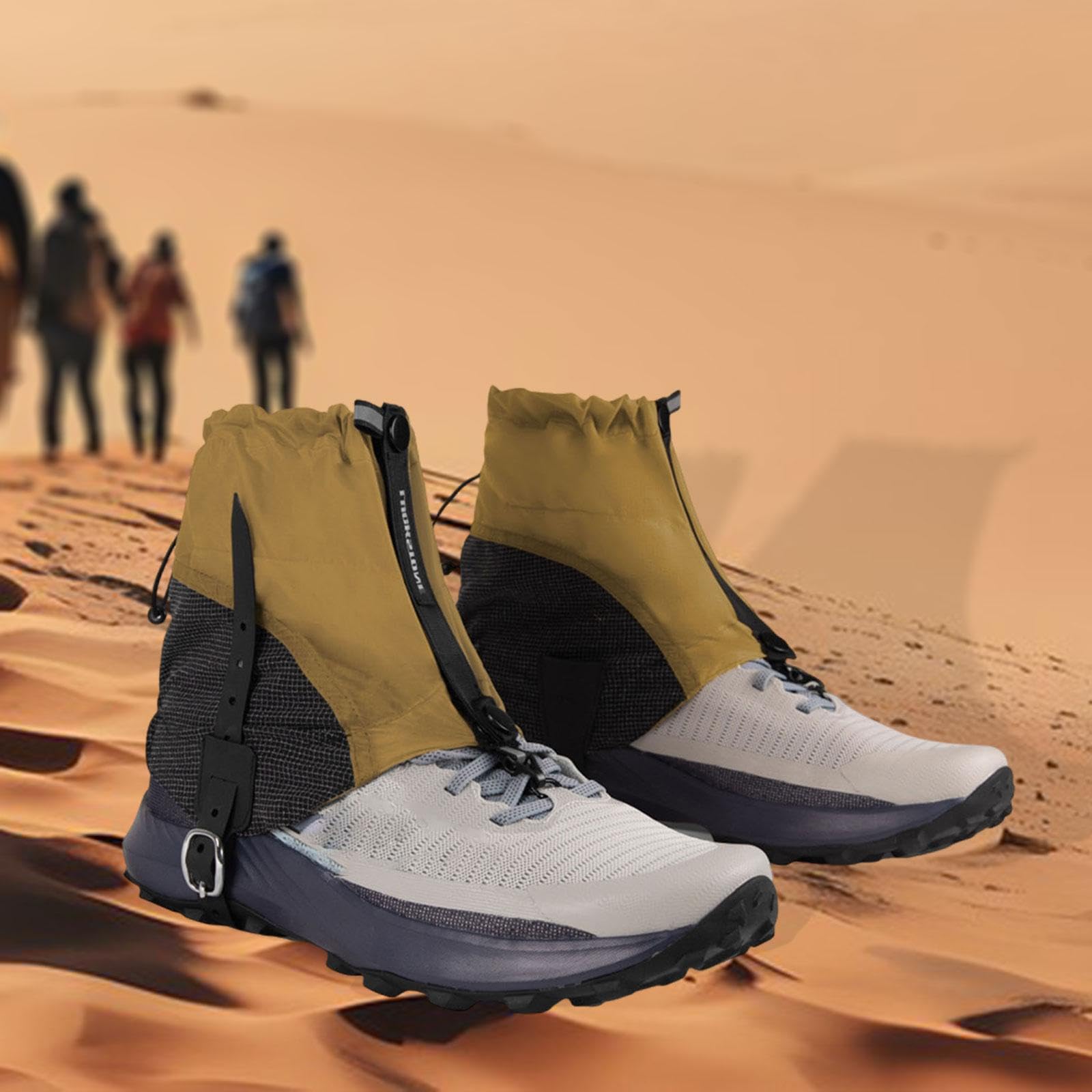 Polainas de Tobillo para Nieve, Impermeables, Ligeras, Ajustables, para Exteriores, Bajas, para Actividades al Aire Libre, Escalada, Todas Las