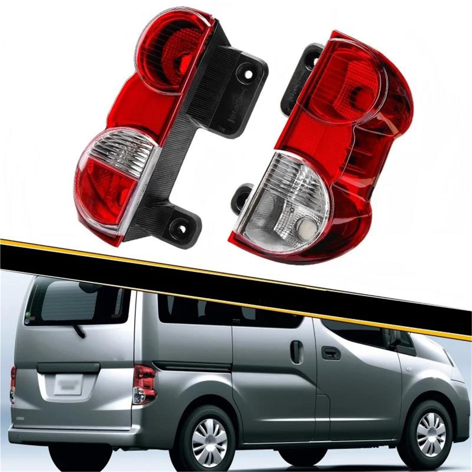 Tylne światło samochodowe Dla Nissan NV200 Tylne Światła Samochodowe Światło Stopu Hamulca Lampa Tylna HIOPILKIKG(Left 1pc)