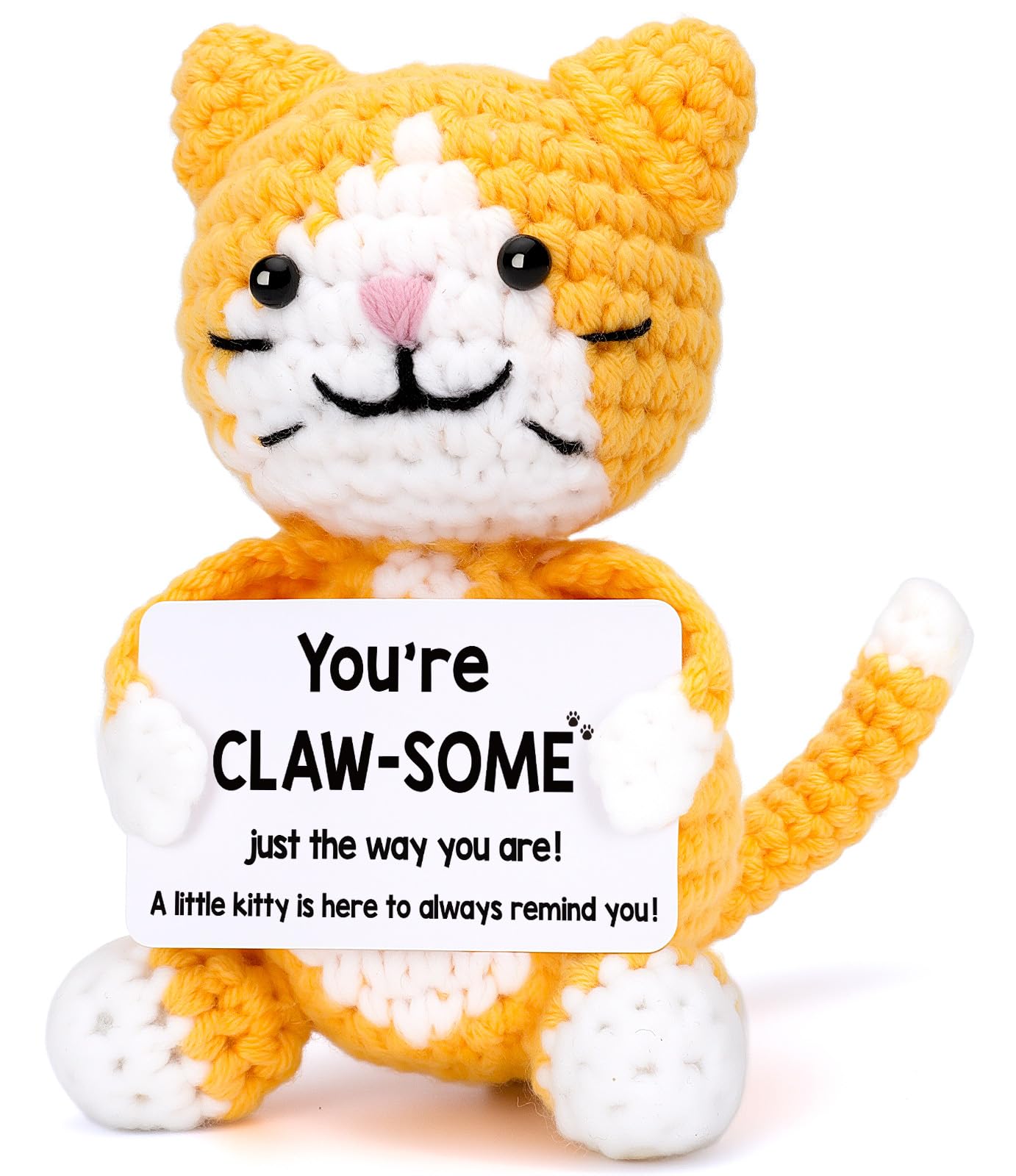 Click to get Crochet Cat Lover Gifts for Women Men Small Funny