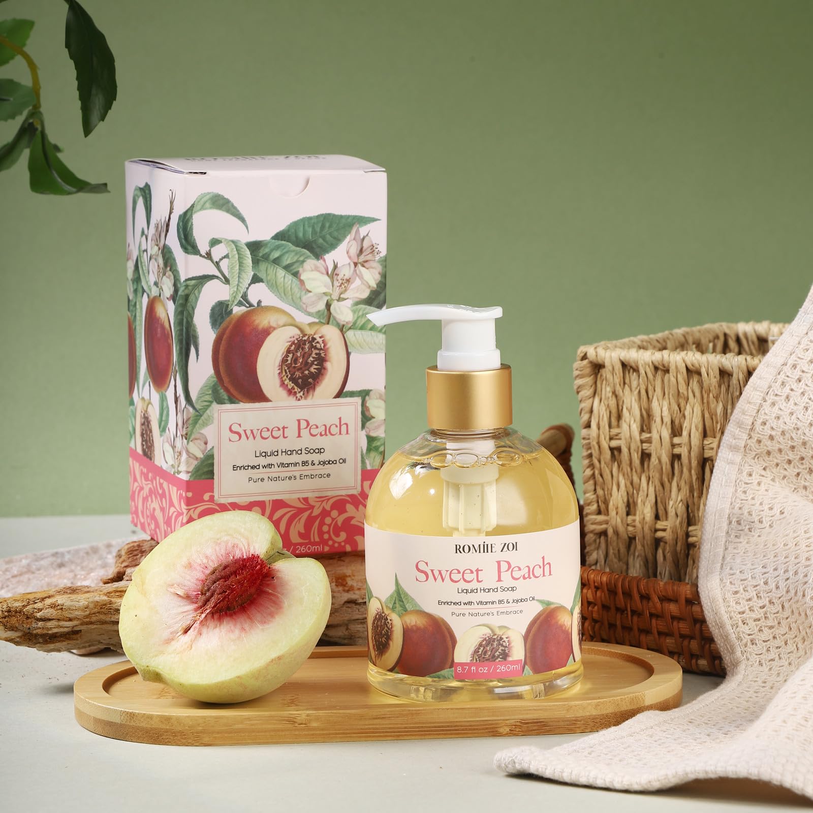 Amazon.com : ROMIIE ZOI Liquid Hand Soap with Gift Box - Sweet