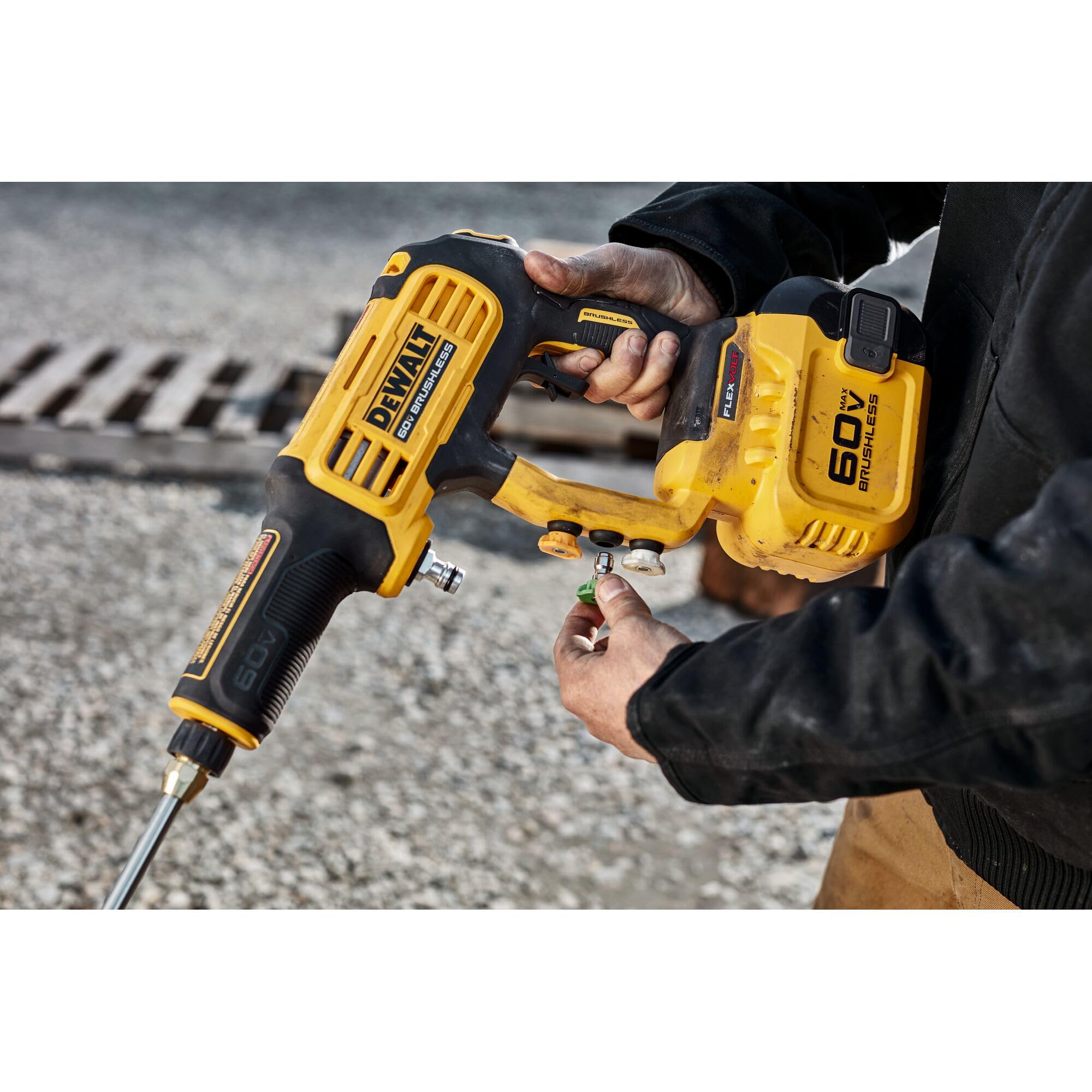 DEWALT Lavadora de Pressão à Bateria 60V Max, 1000 PSI, Não