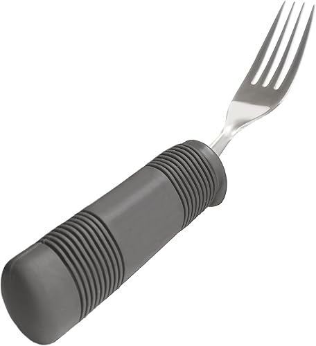 Rehabilitation Advantage Horquilla ponderada con mango de goma