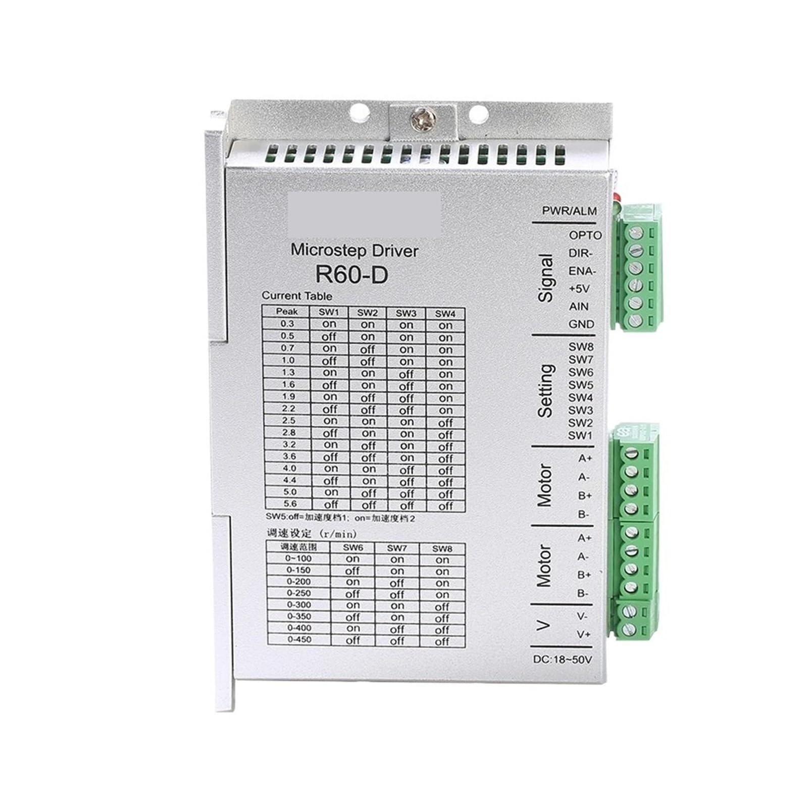Controlador Paso a Paso Controlador de Motor Paso a Paso Nema 23 24 24-50 VCC