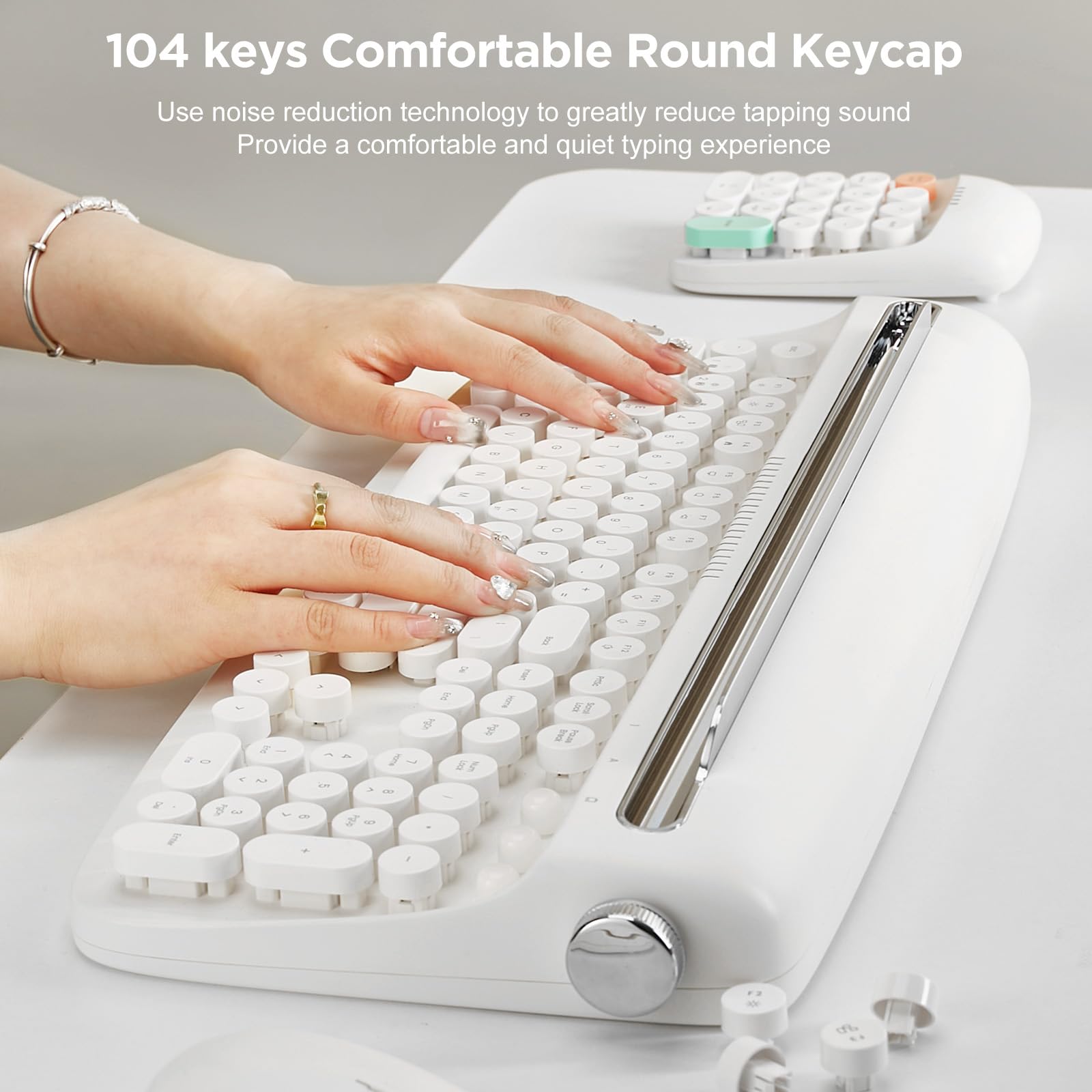 Yunzii Actto B503 Bluetooth タイプライターキーボード YUNZII ACTTO B503 Wireless Keyboard – YUNZII KEYBOARD