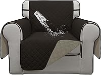 Vista 66 de ISSUNTEX Fundas de Sofá de Doble Protección 100% Impermeables para Sala de Estar, Fundas de Sofá para Sofá de 3 Cojines, Protector de Muebles