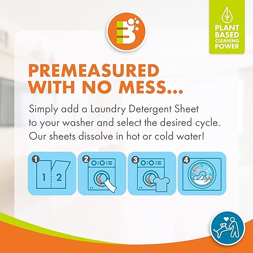 Miniatura 4 de Boulder Clean Sábanas de detergente para lavandería Gratis y transparentes