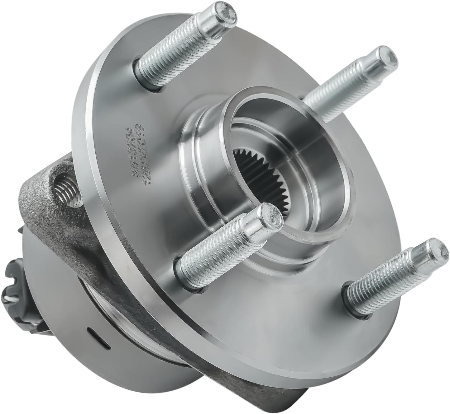 Detroit Axle - 4pc Front and Rear Wheel Bearing and Hubs for 2005-2010 Chevrolet Cobalt, 2003-2007 Saturn Ion, 2007-2010 Pontiac G5, 2005-2006 Pursuit 4 Lugs w/ABS